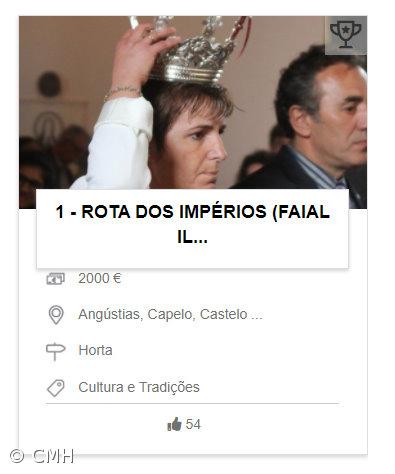 “Rota dos Impérios” vence OPJ da Horta 2020/2021  – Imagem 1
