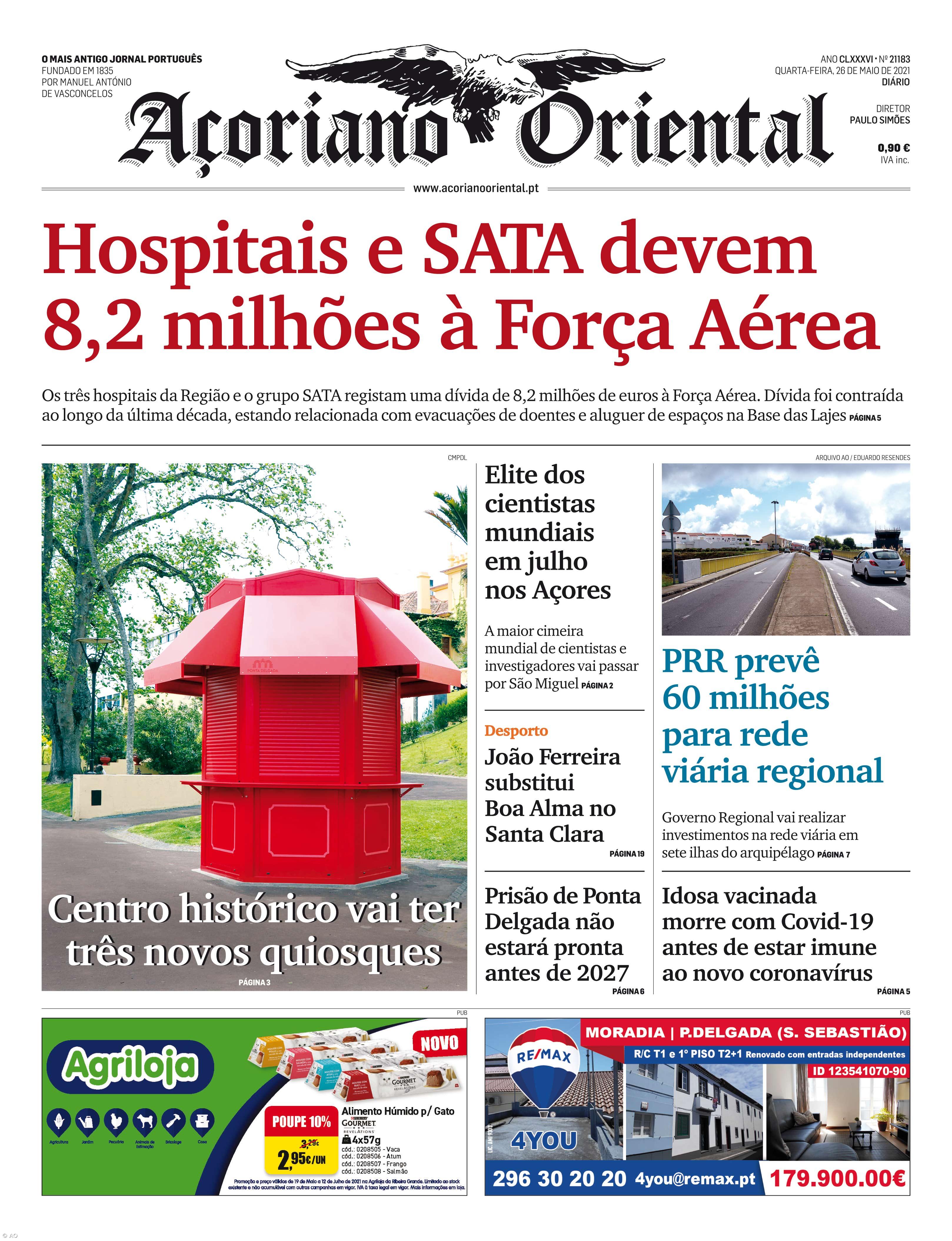 Hospitais e SATA devem 8,2 milhões à Força Aérea – Imagem 1