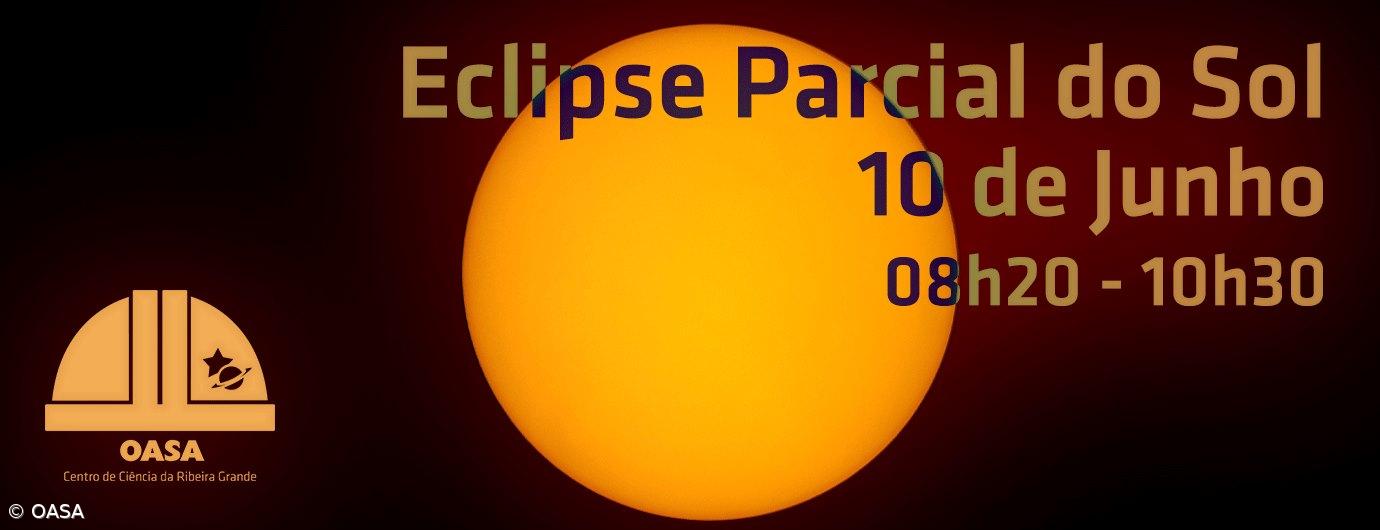 OASA aberto para eclipse parcial do Sol no dia 10 – Imagem 1