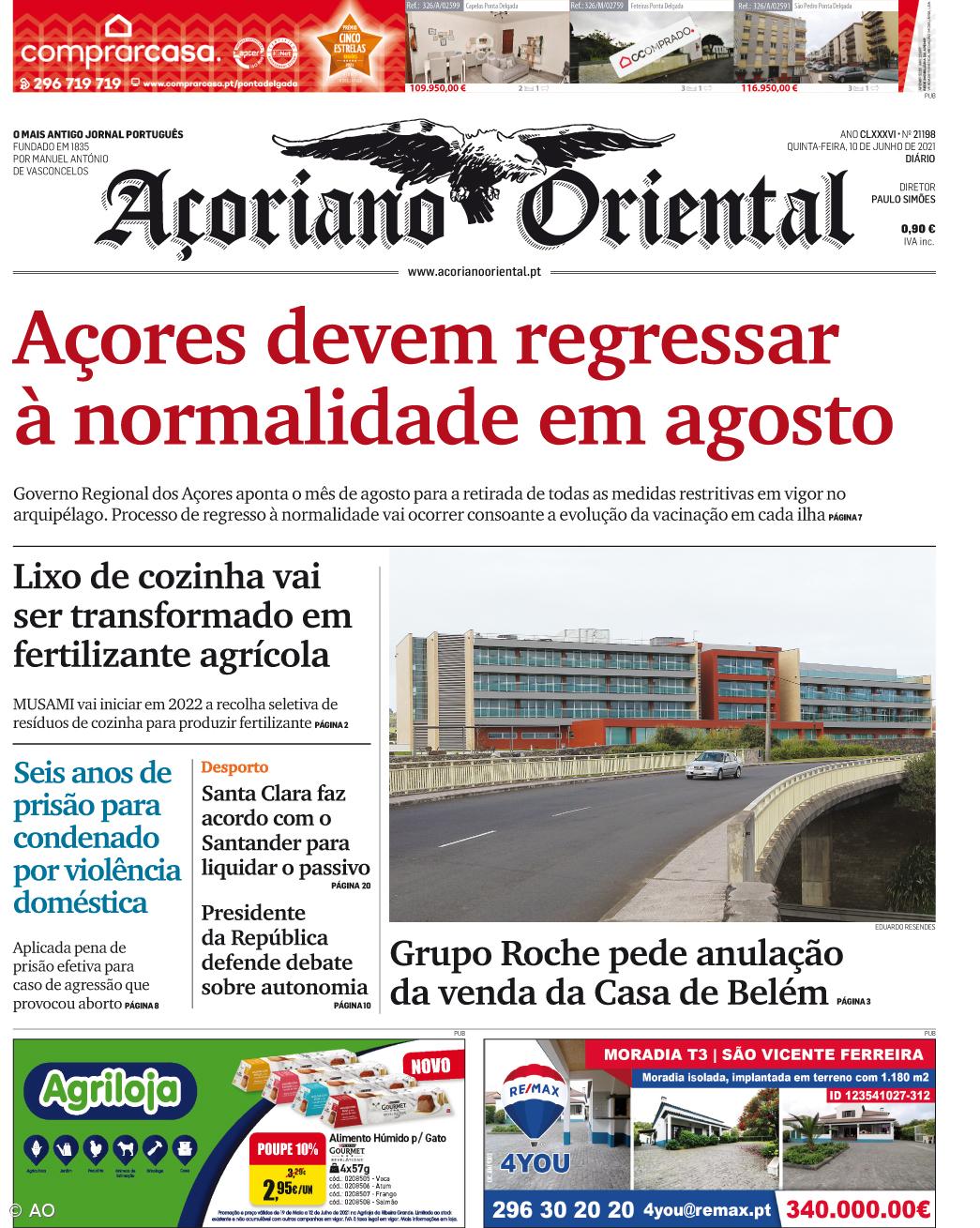 Açores devem regressar  à normalidade em agosto – Imagem 1