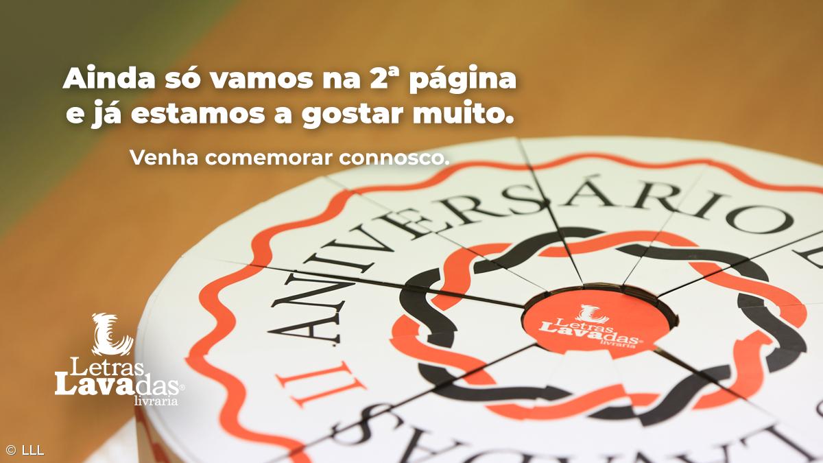 Livraria Letras Lavadas comemora 2º aniversário com diversas iniciativas – Imagem 1