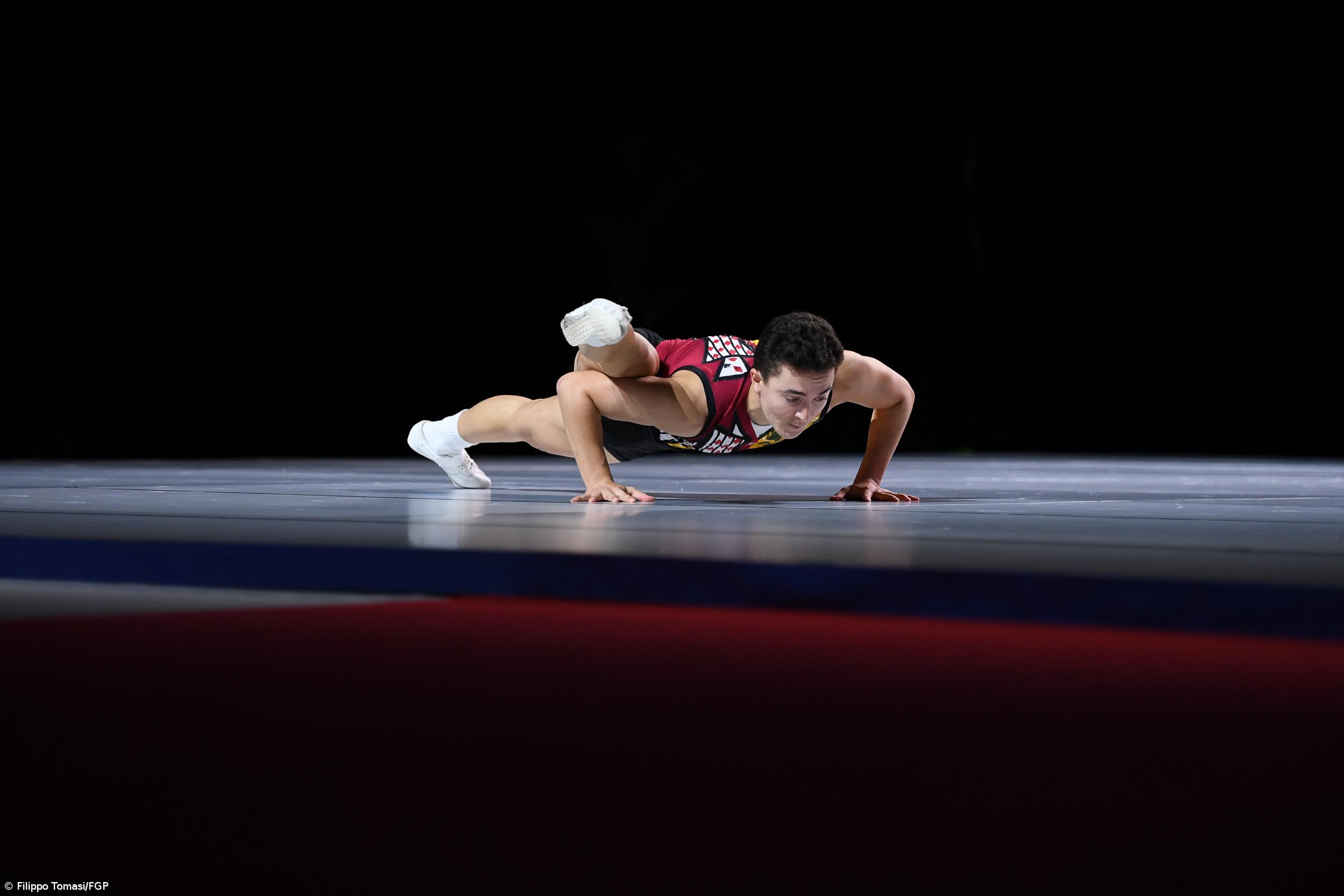 Rui Cansado em inédita final individual masculina nos Europeus de aeróbica – Imagem 1