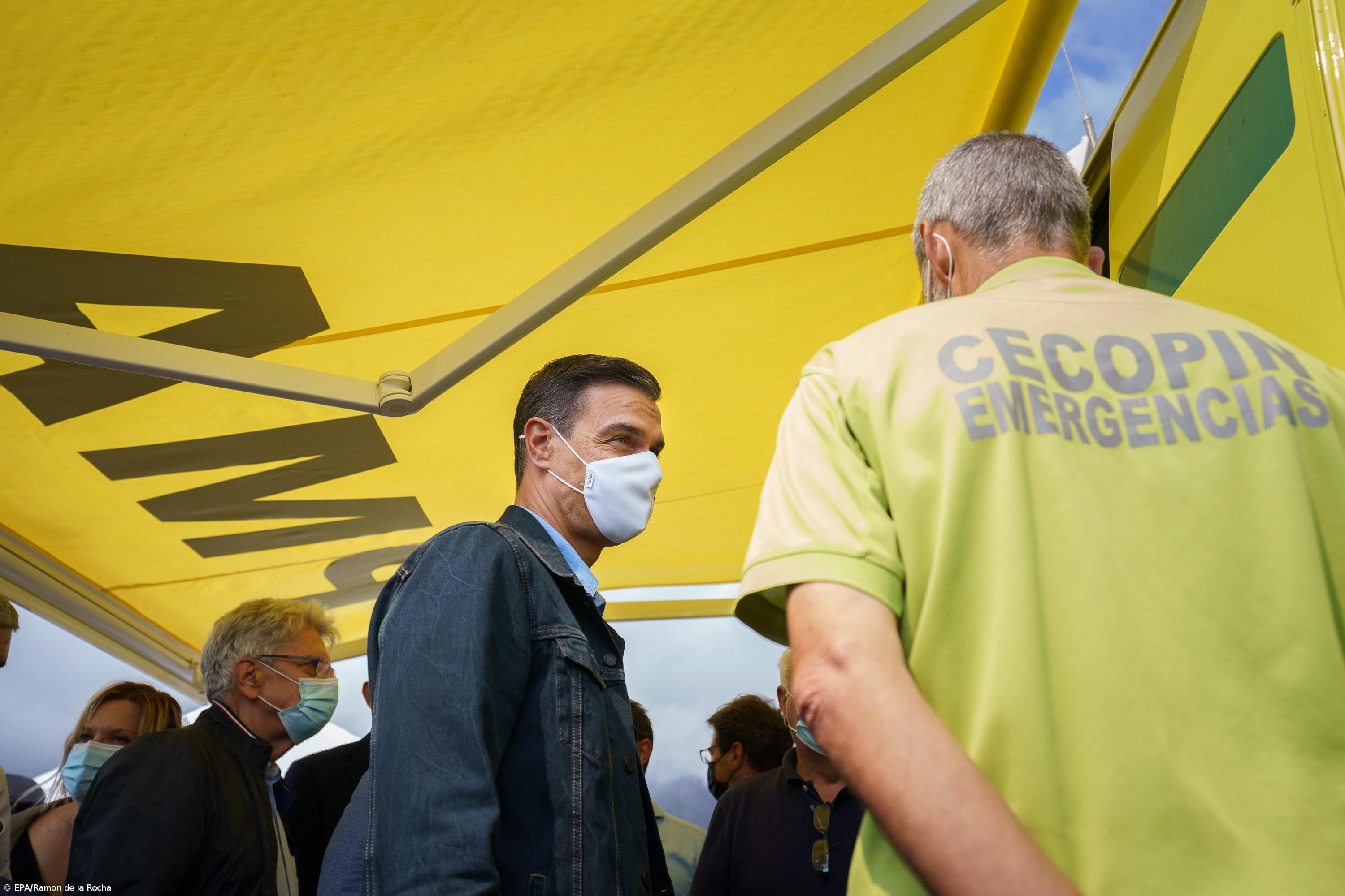 Espanha anuncia novos apoios às vítimas da erupção do vulcão de La Palma – Imagem 1