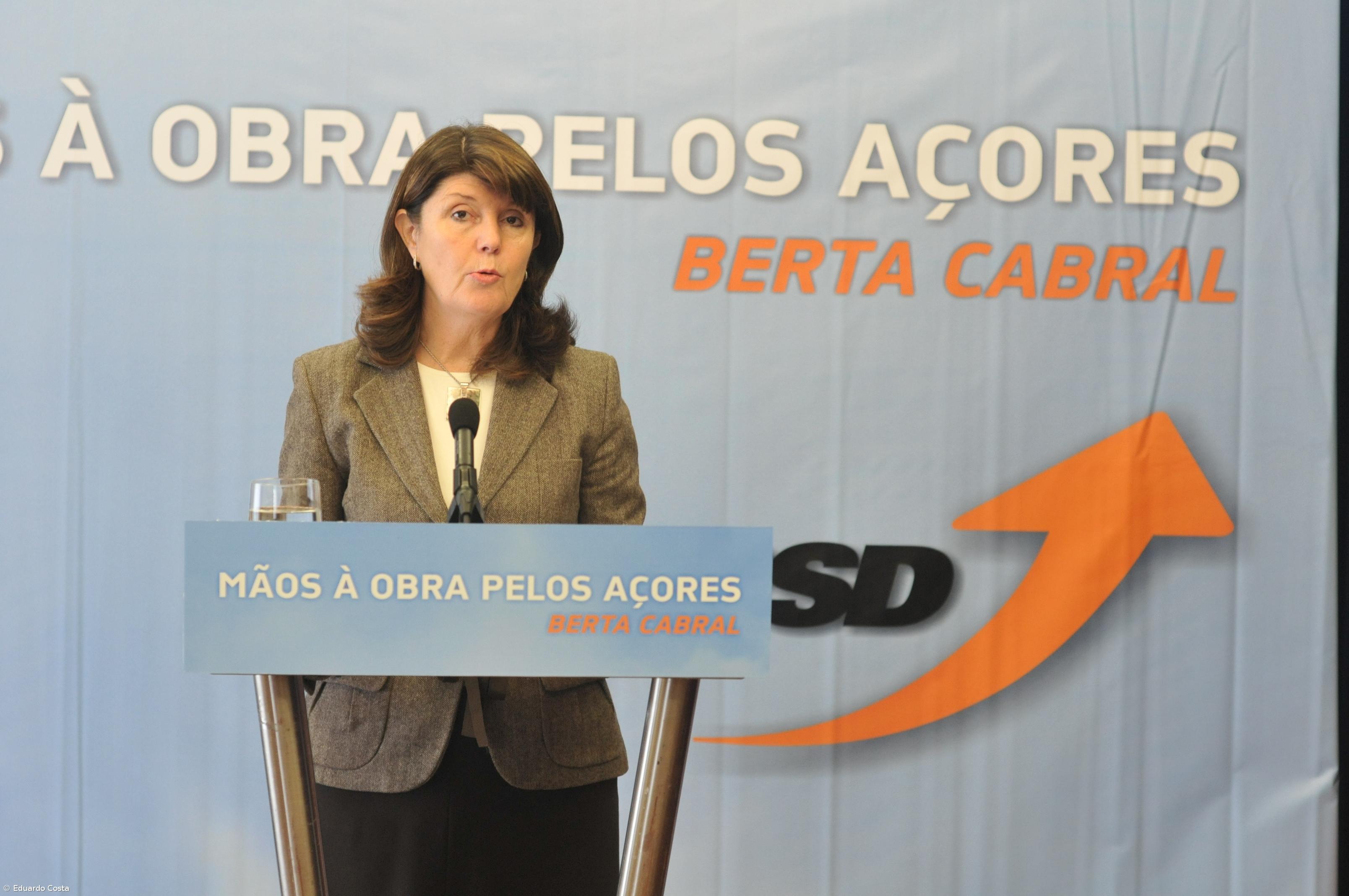 Berta Cabral apresenta moção global de estratégia  – Imagem 1