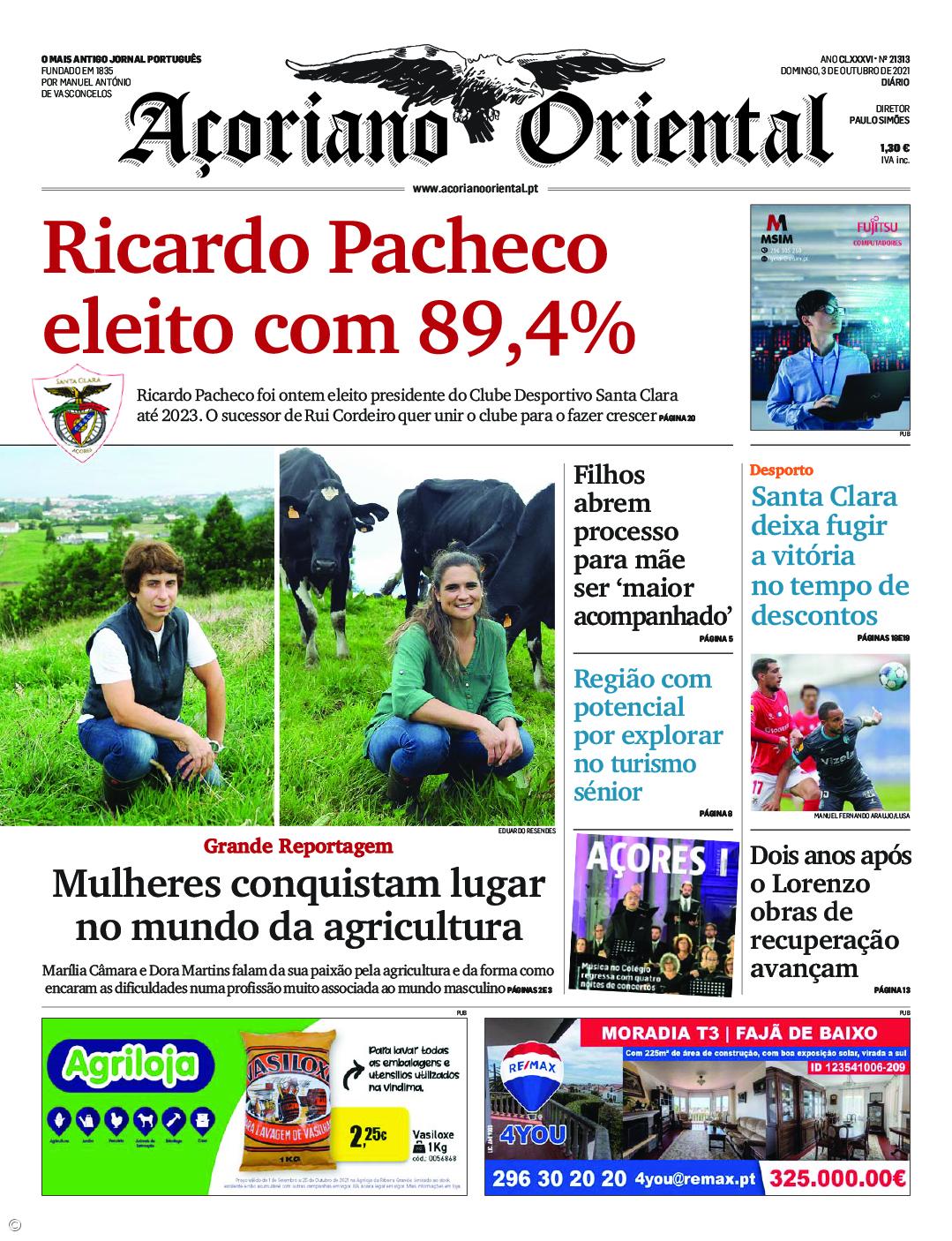 Ricardo Pacheco eleito com 89,4% – Imagem 1