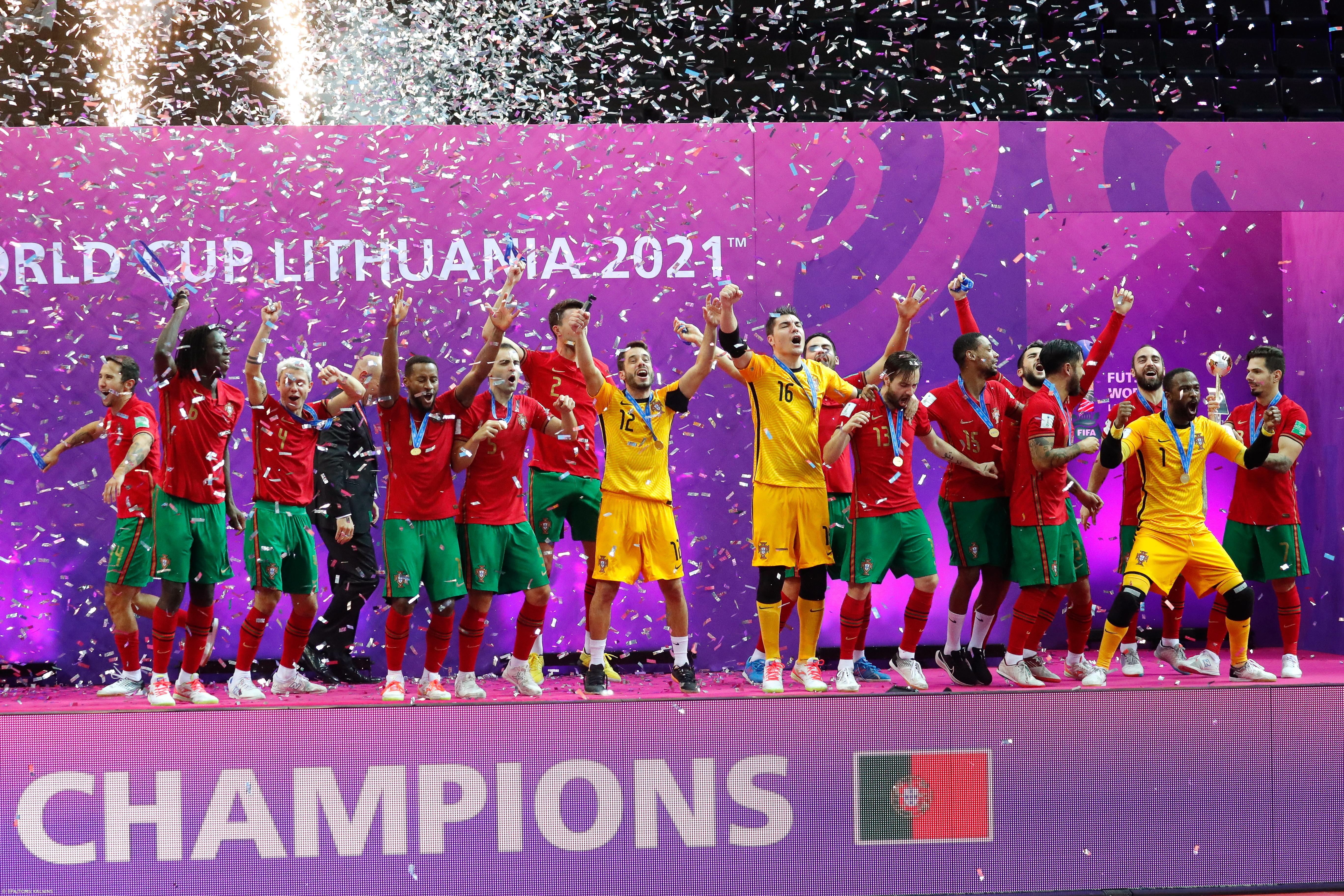 Portugal eleita melhor seleção de futsal do mundo em 2021 – Imagem 1
