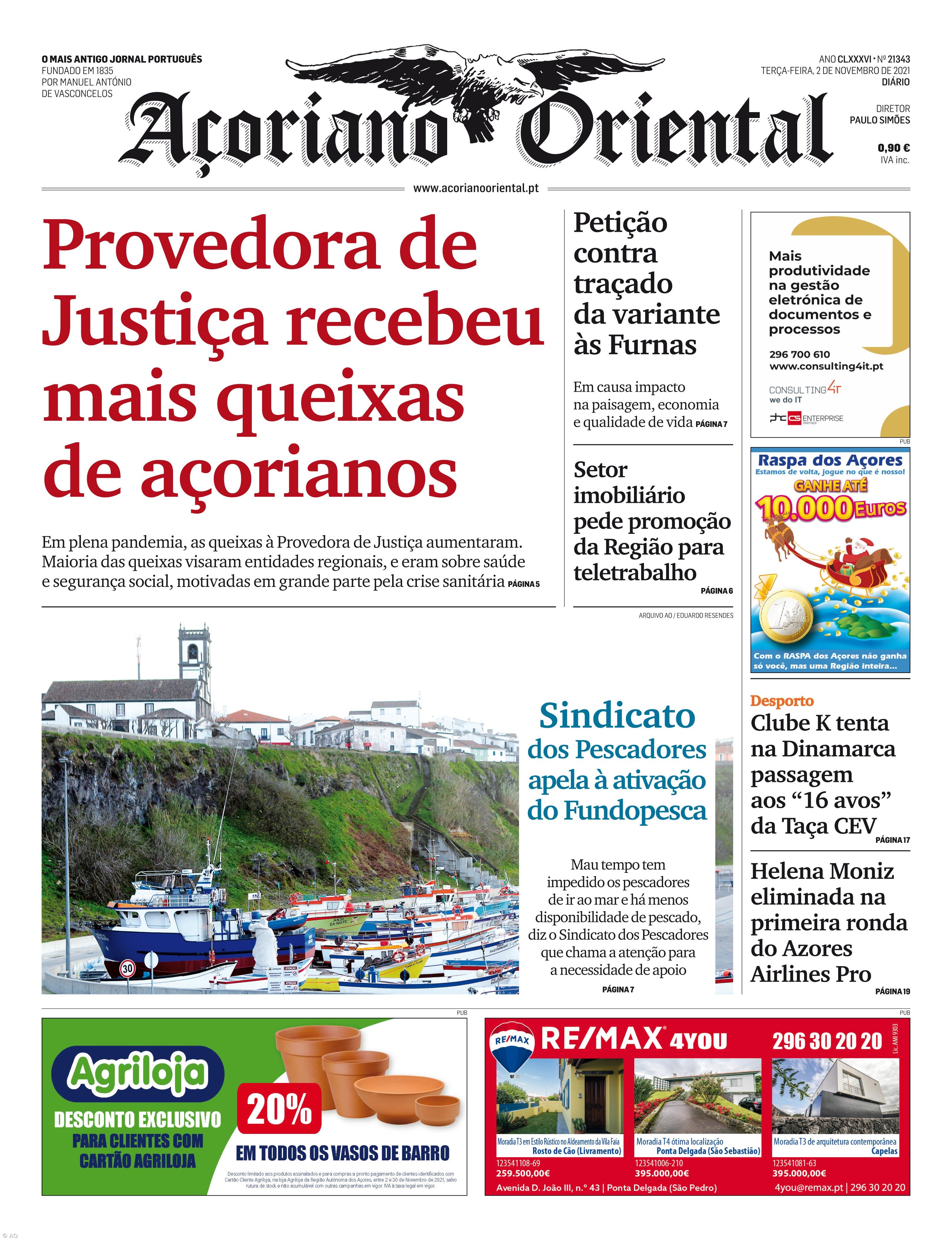 Provedora de Justiça recebeu mais queixas de açorianos – Imagem 1