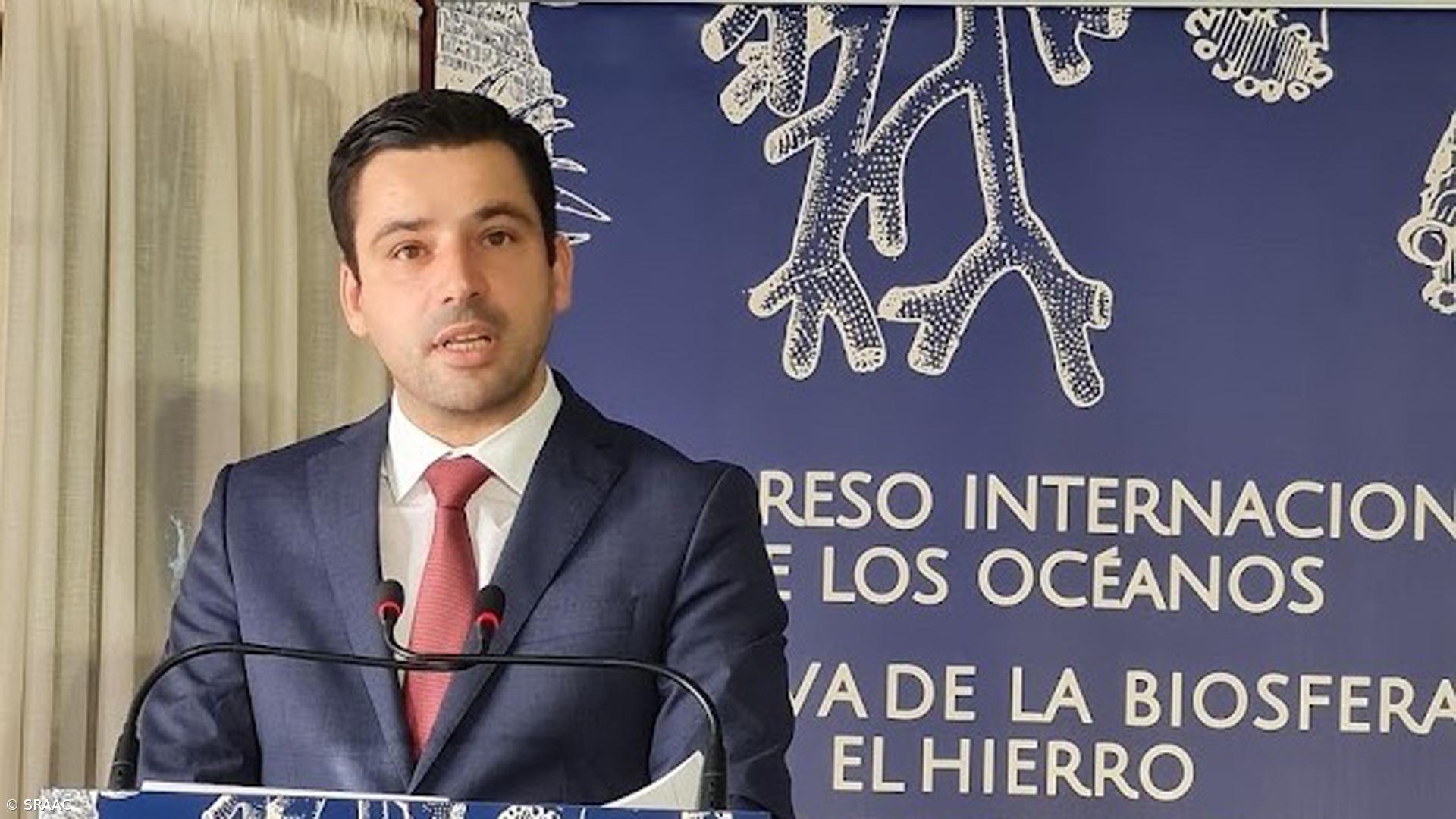 Alonso Miguel no “Primer Congreso Internacional de los Océanos" nas Canárias – Imagem 1