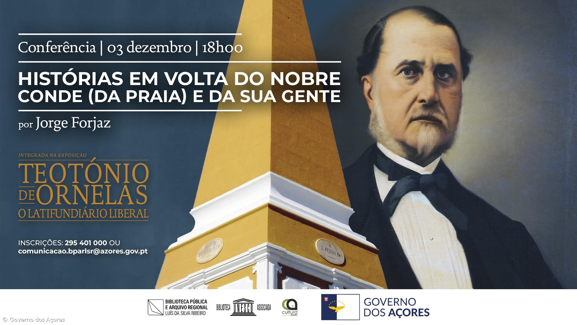 Conferência de Jorge Forjaz integrada na “Exposição Teotónio de Ornelas” – Imagem 1