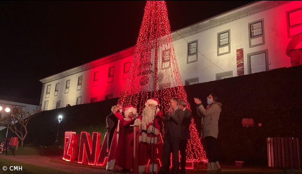 Inauguração da iluminação marcou início do “Faial Ilha Natal” – Imagem 1