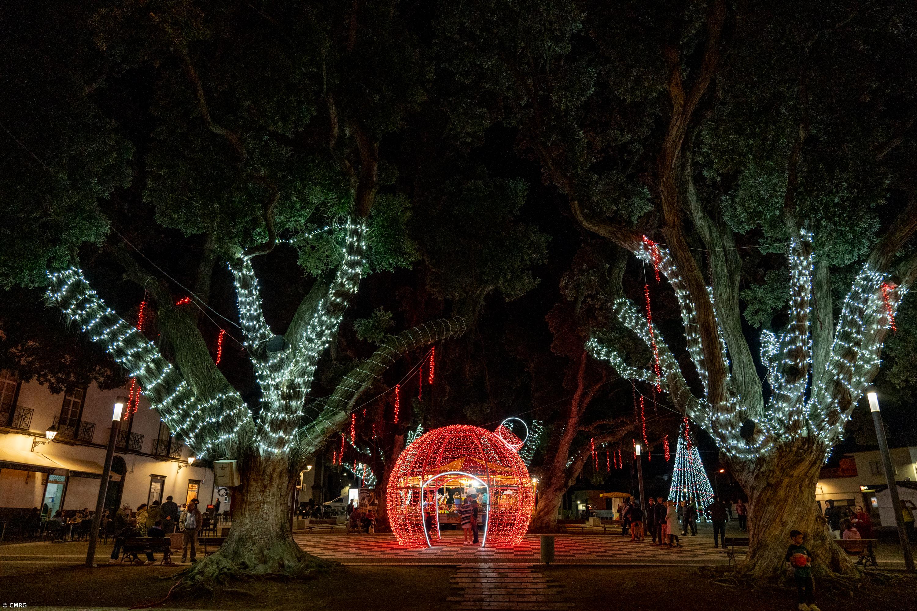 Câmara da Ribeira Grande inaugura iluminação de Natal – Imagem 1