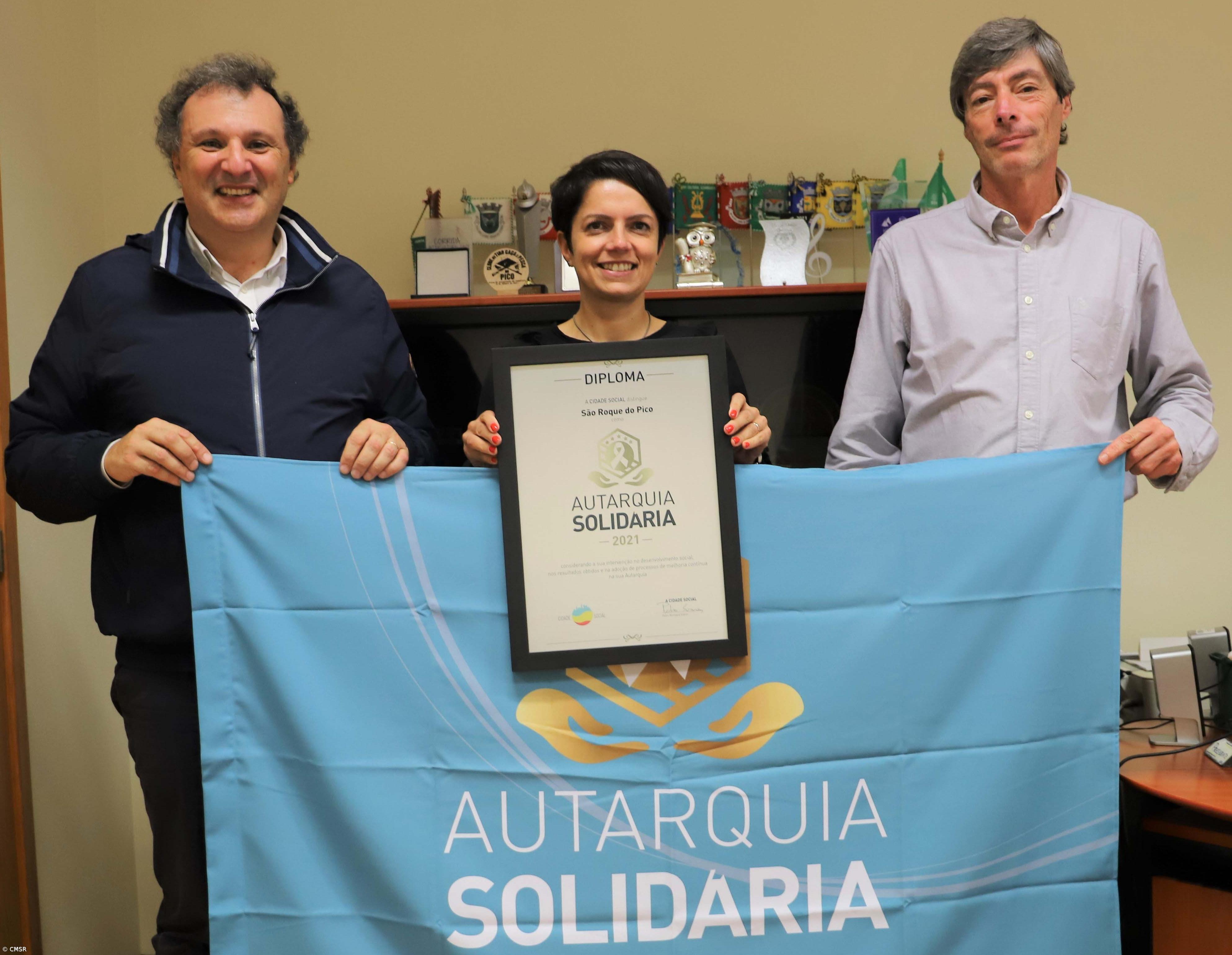 Câmara de São Roque recebe galardão 'Autarquia Solidária 2021’ – Imagem 1