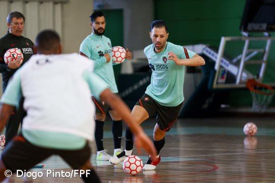 Cardinal "muito feliz" pelo regresso à seleção de futsal após ausência por lesão – Imagem 1