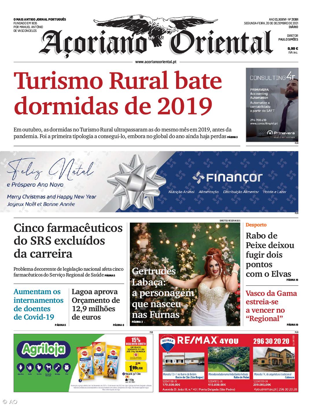 Turismo Rural bate dormidas de 2019 – Imagem 1