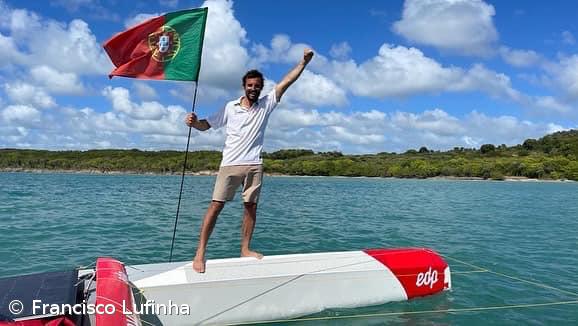 Francisco Lufinha chega às Caraíbas após travessia do Atlântico em 20 dias – Imagem 1
