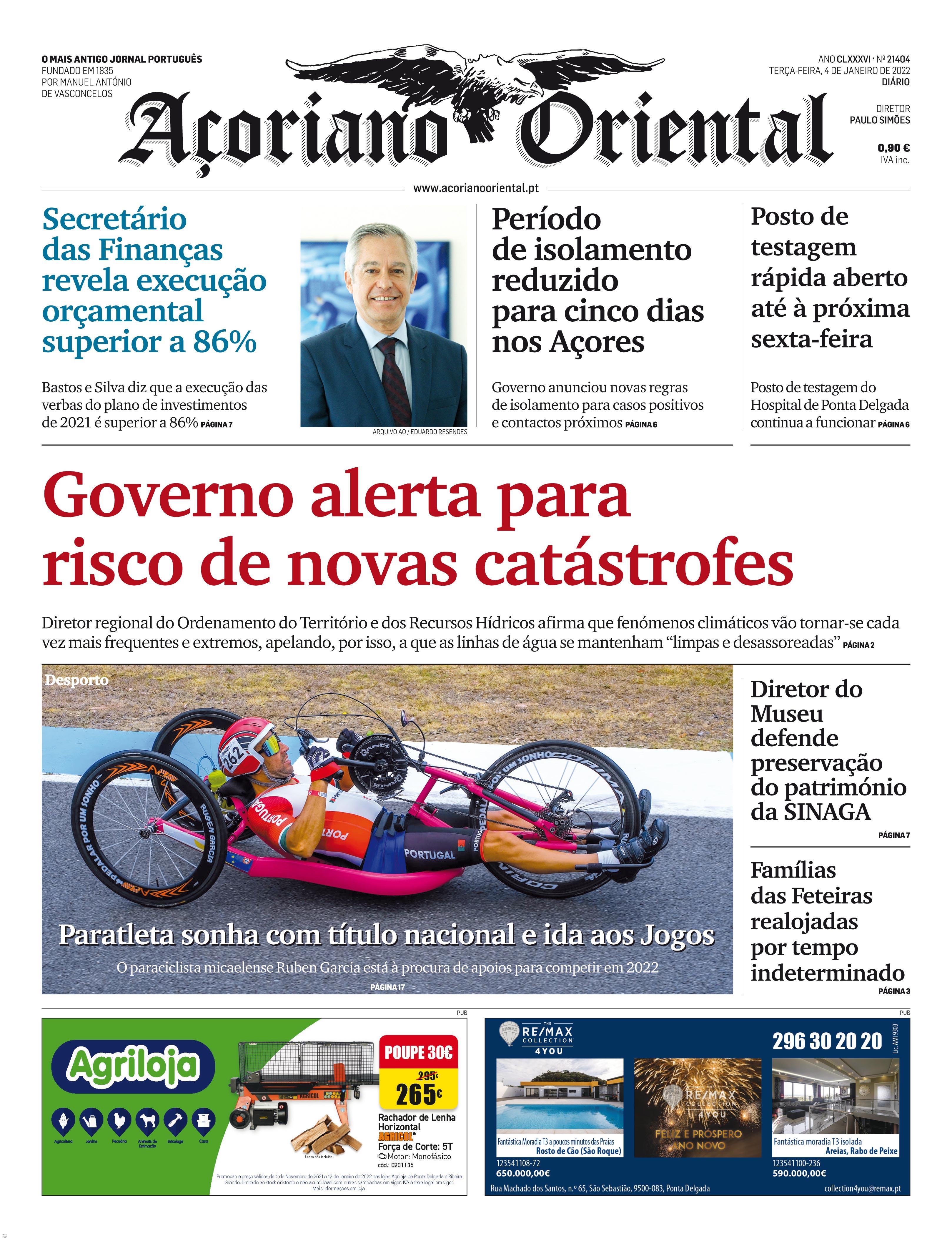 Governo alerta para risco de novas catástrofes – Imagem 1