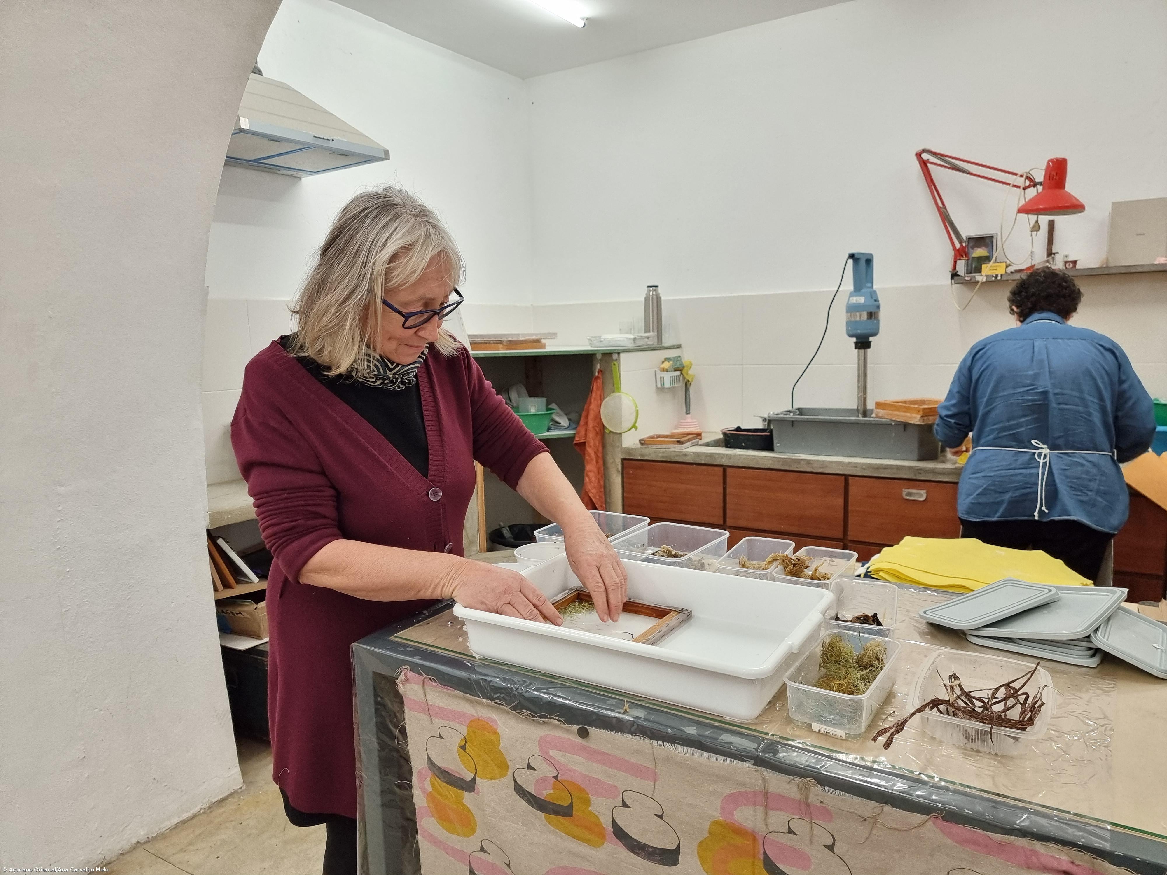 Materiais naturais são base das criações em papel de Anne Bruyere – Imagem 1
