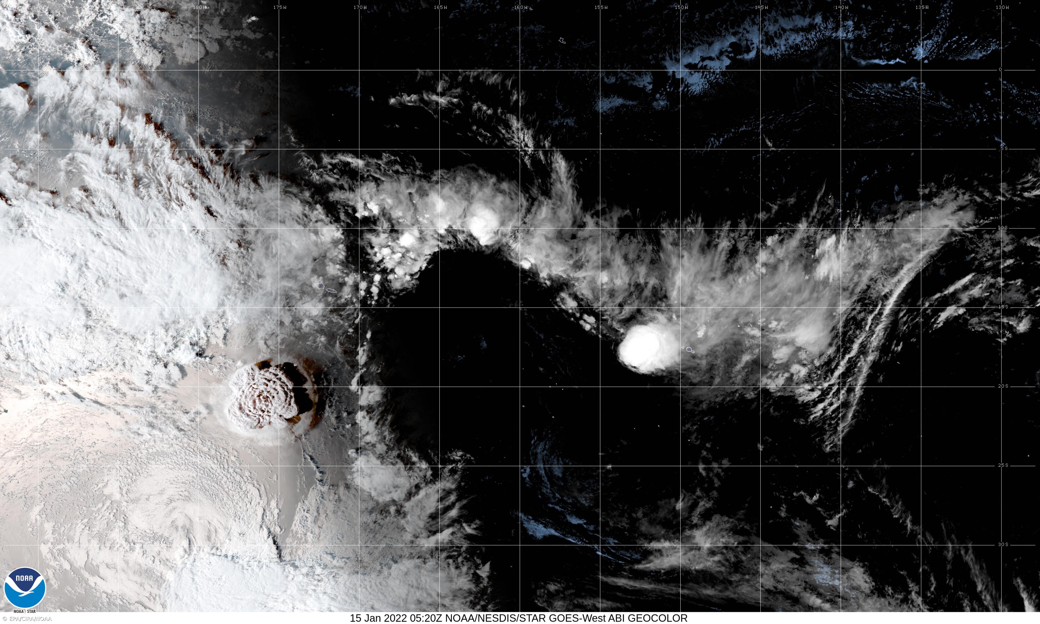 Erupção do vulcão de Tonga causa alteração do nível do mar nos Açores – Imagem 1