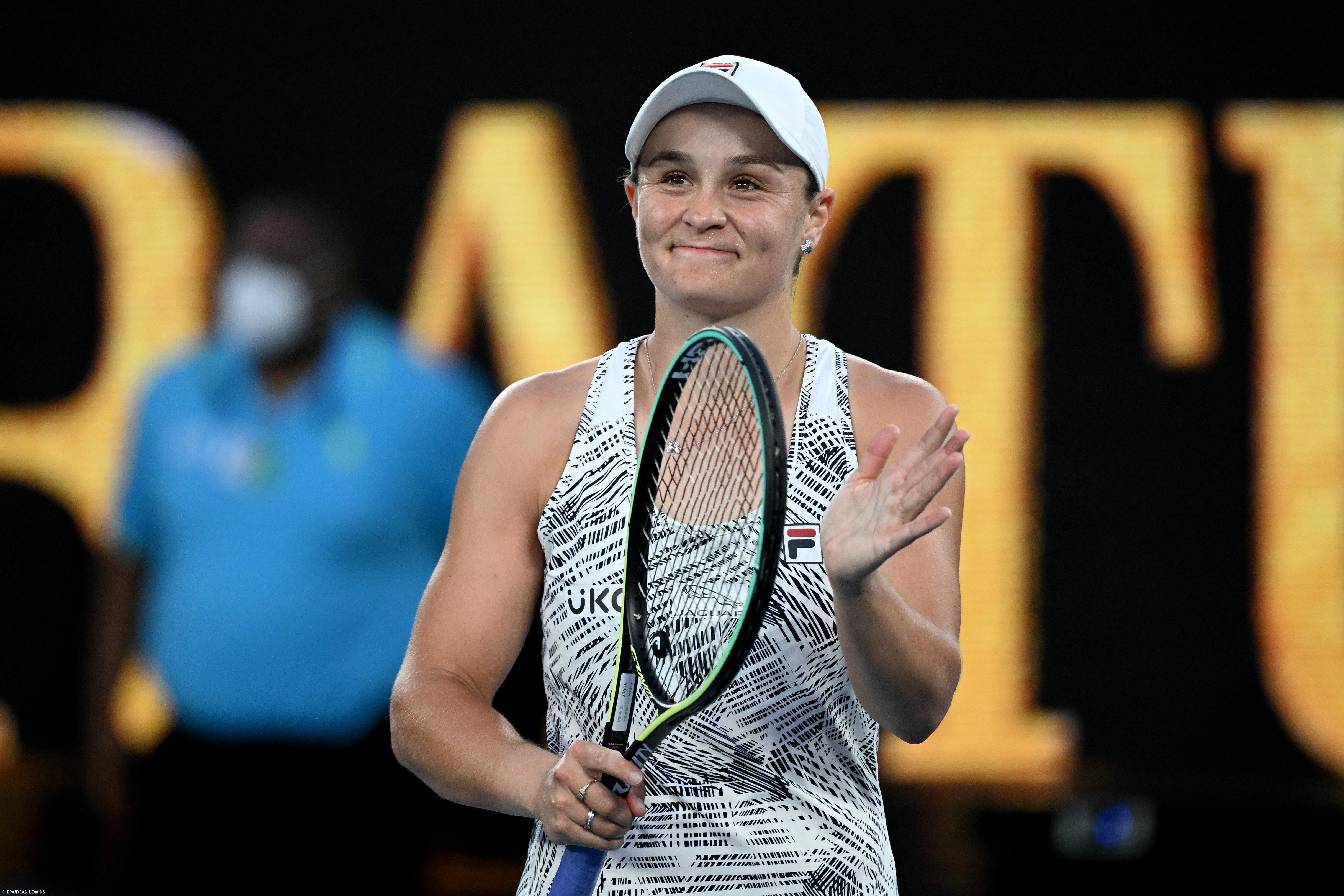 Barty joga primeira final em casa com Danielle Collins – Imagem 1