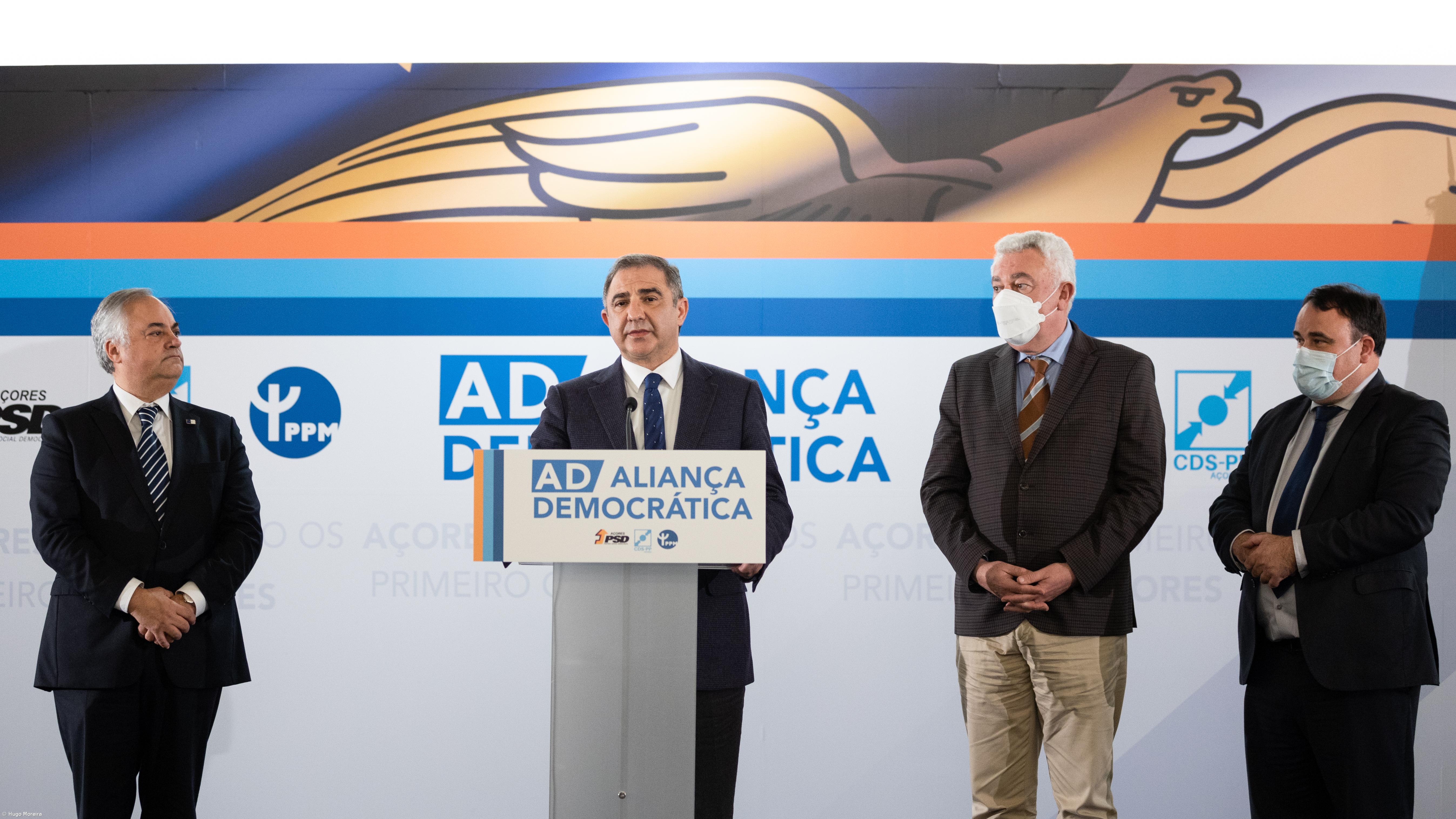 AD/Açores recusa fragilização de projeto de governo regional – Imagem 1