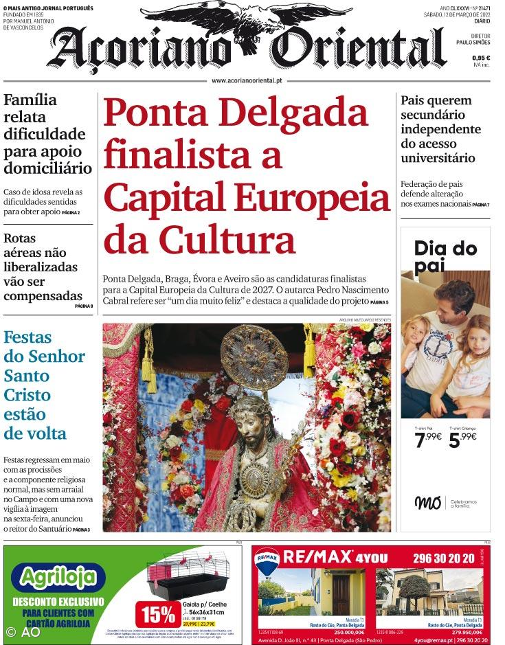 Ponta Delgada finalista a Capital Europeia da Cultura  – Imagem 1