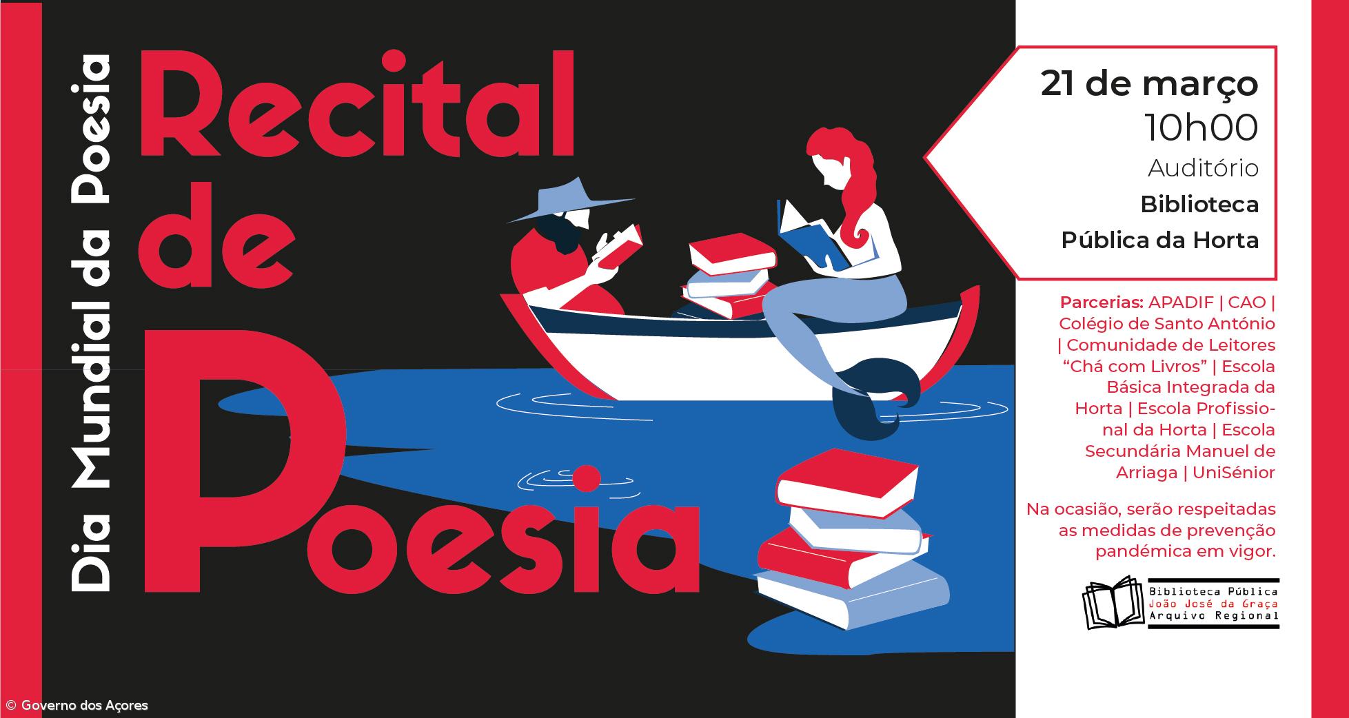 Biblioteca da Horta comemora Dia Mundial da Poesia – Imagem 1