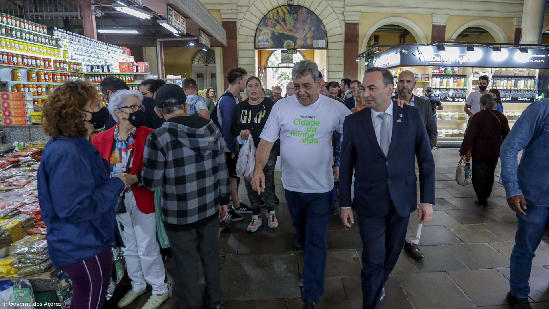 Cidade brasileira de Porto Alegre vai ter loja de produtos açorianos no mercado municipal – Imagem 1