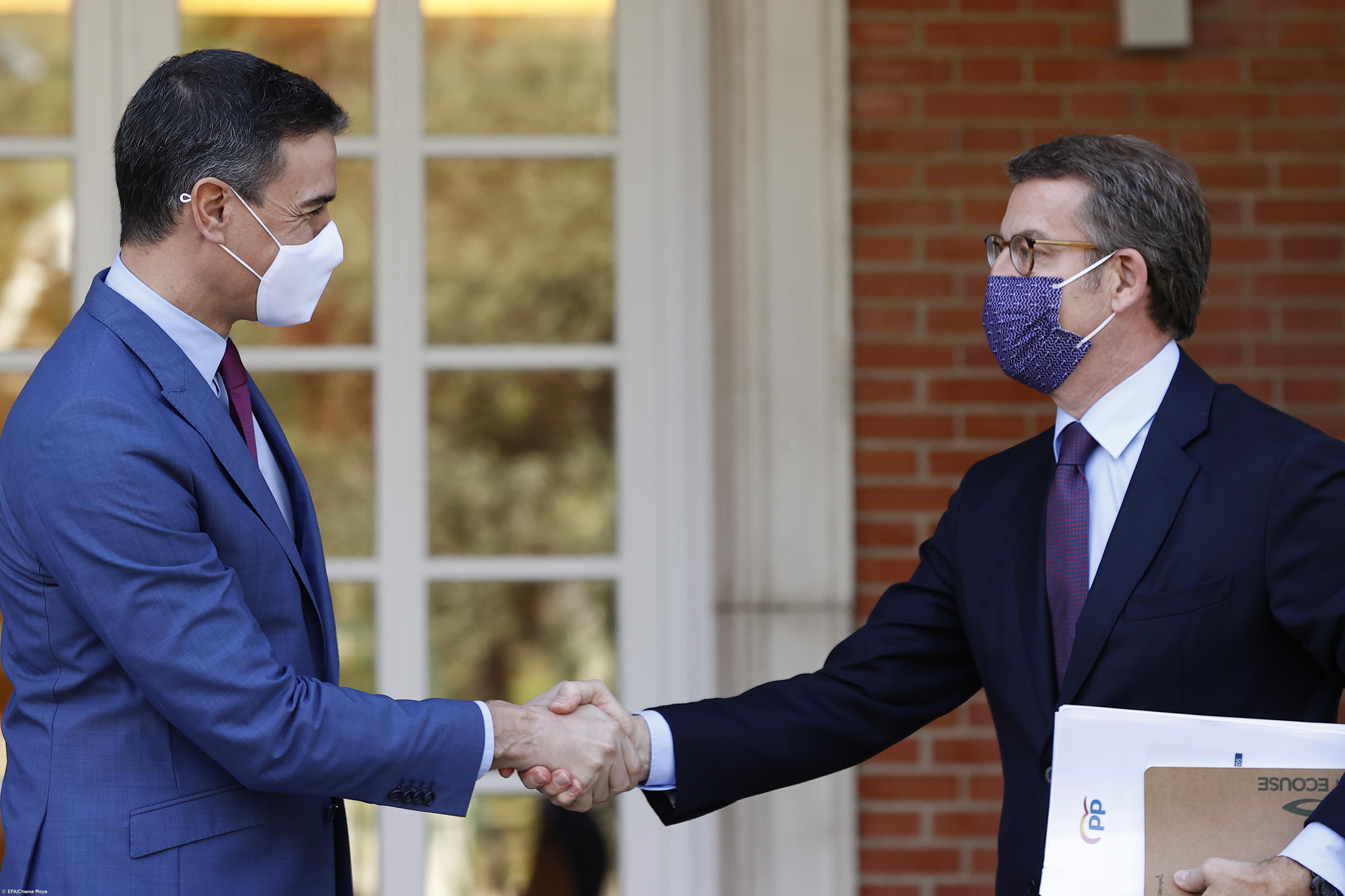 Primeira reunião entre PM espanhol e novo líder da oposição foi inconclusiva – Imagem 1