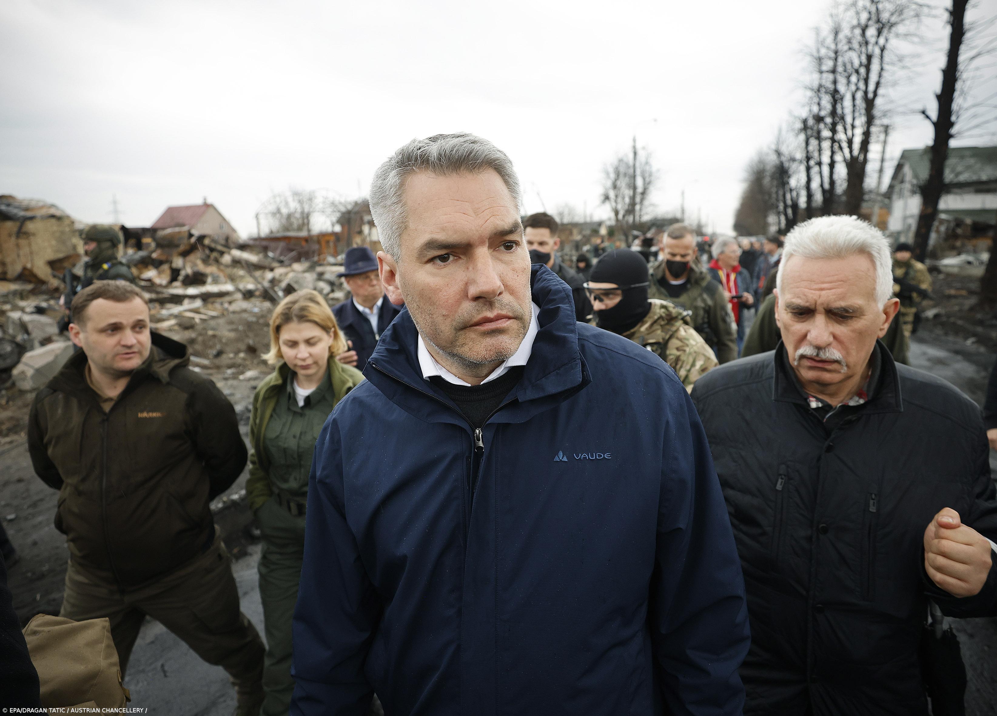 Chanceler austríaco em Moscovo para tentar assegurar corredores humanitários – Imagem 1