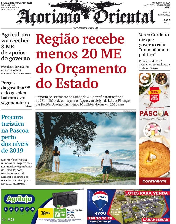 Região recebe menos 20 ME do Orçamento do Estado – Imagem 1