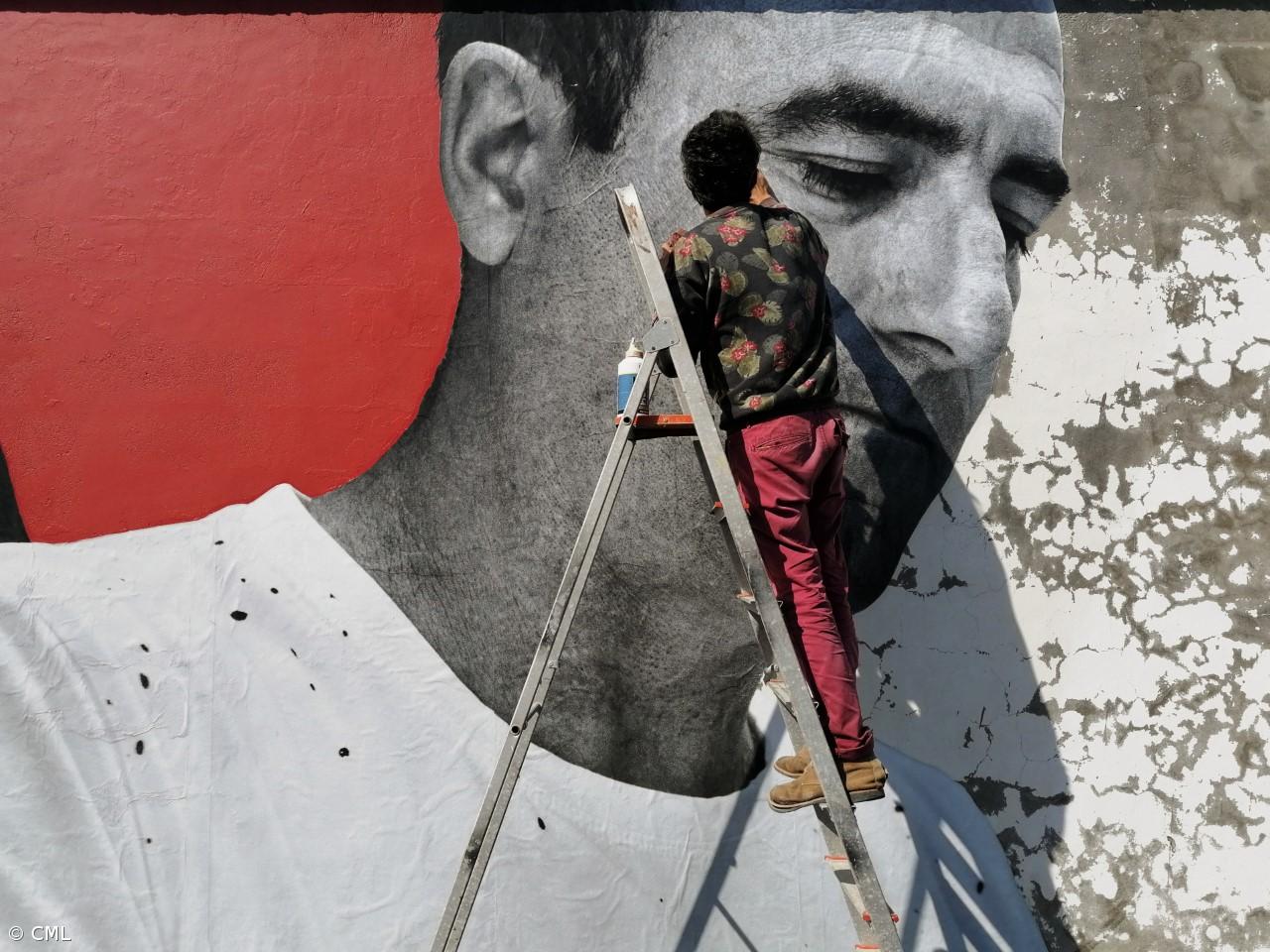 Lagoa homenageia bonecreiros com obra mural de Pepe Brix  – Imagem 1