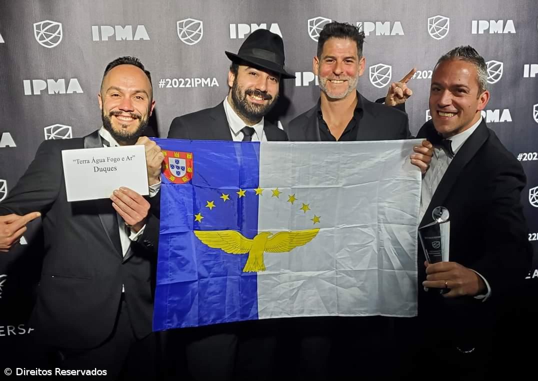 Duques vencem International Portuguese Music Awards na categoria "Rock Performance" – Imagem 1