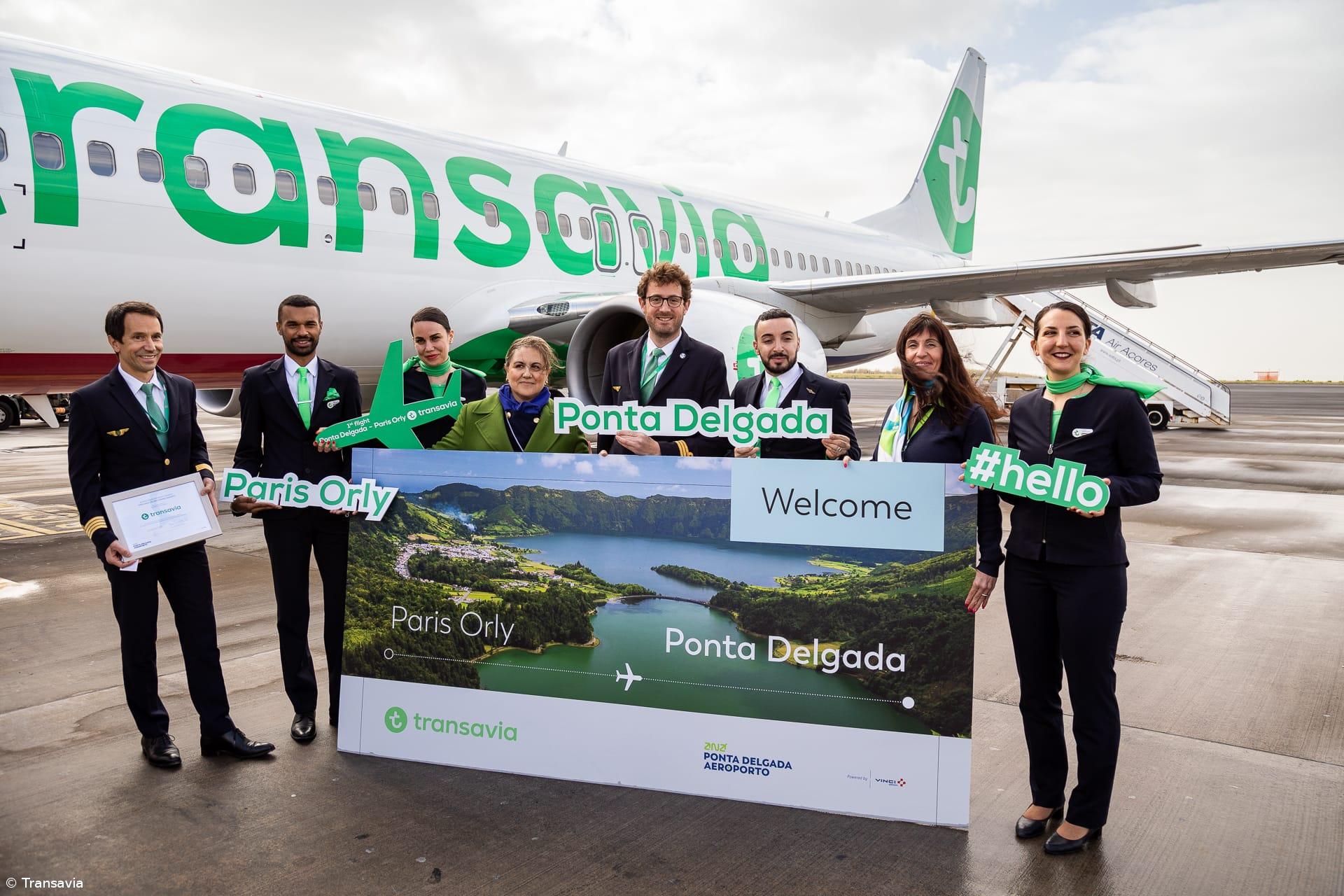 Transavia iniciou rota direta Ponta Delgada – Paris-Orly – Imagem 1