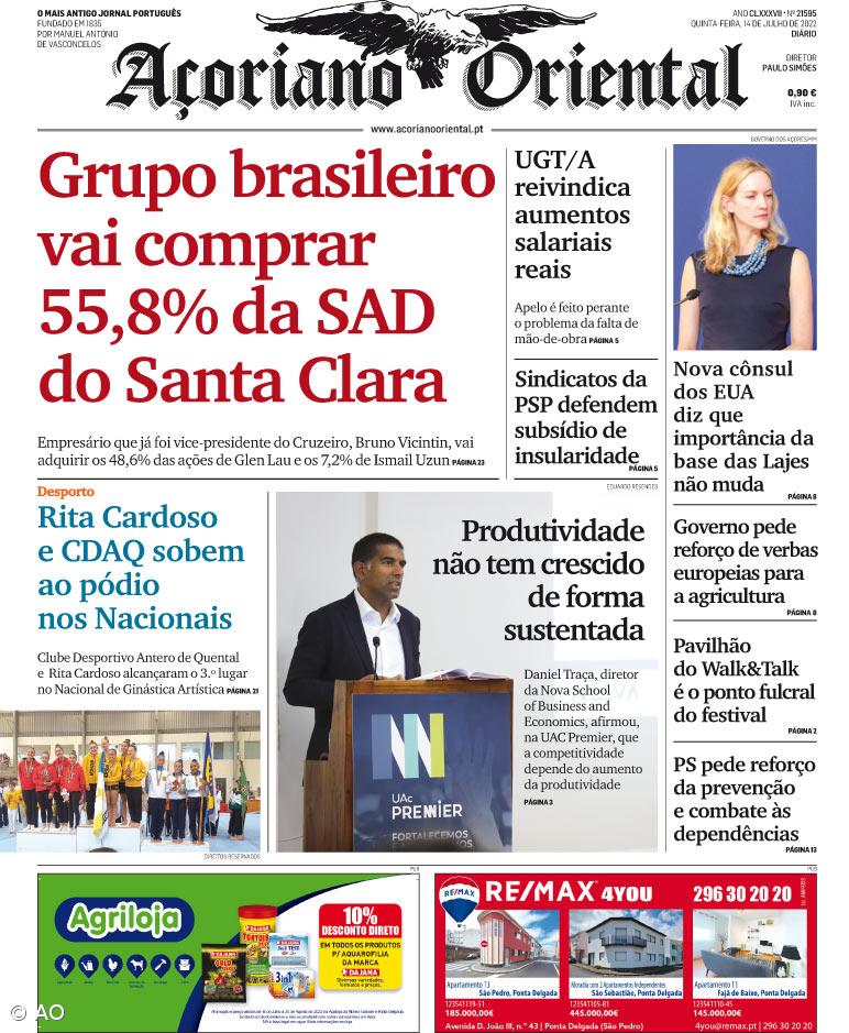 Grupo brasileiro vai comprar 55,8% da SAD do Santa Clara – Imagem 1