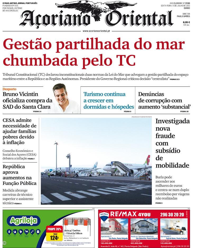 Gestão partilhada do mar chumbada pelo TC – Imagem 1