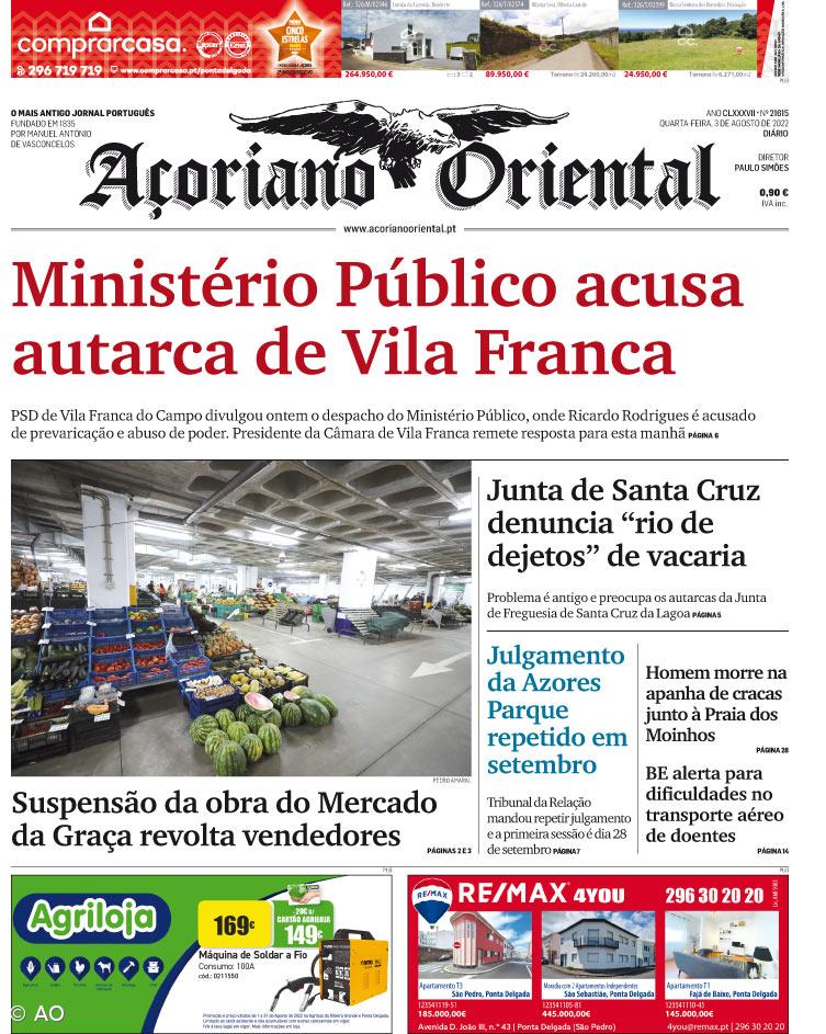 Ministério Público acusa autarca de Vila Franca  – Imagem 1