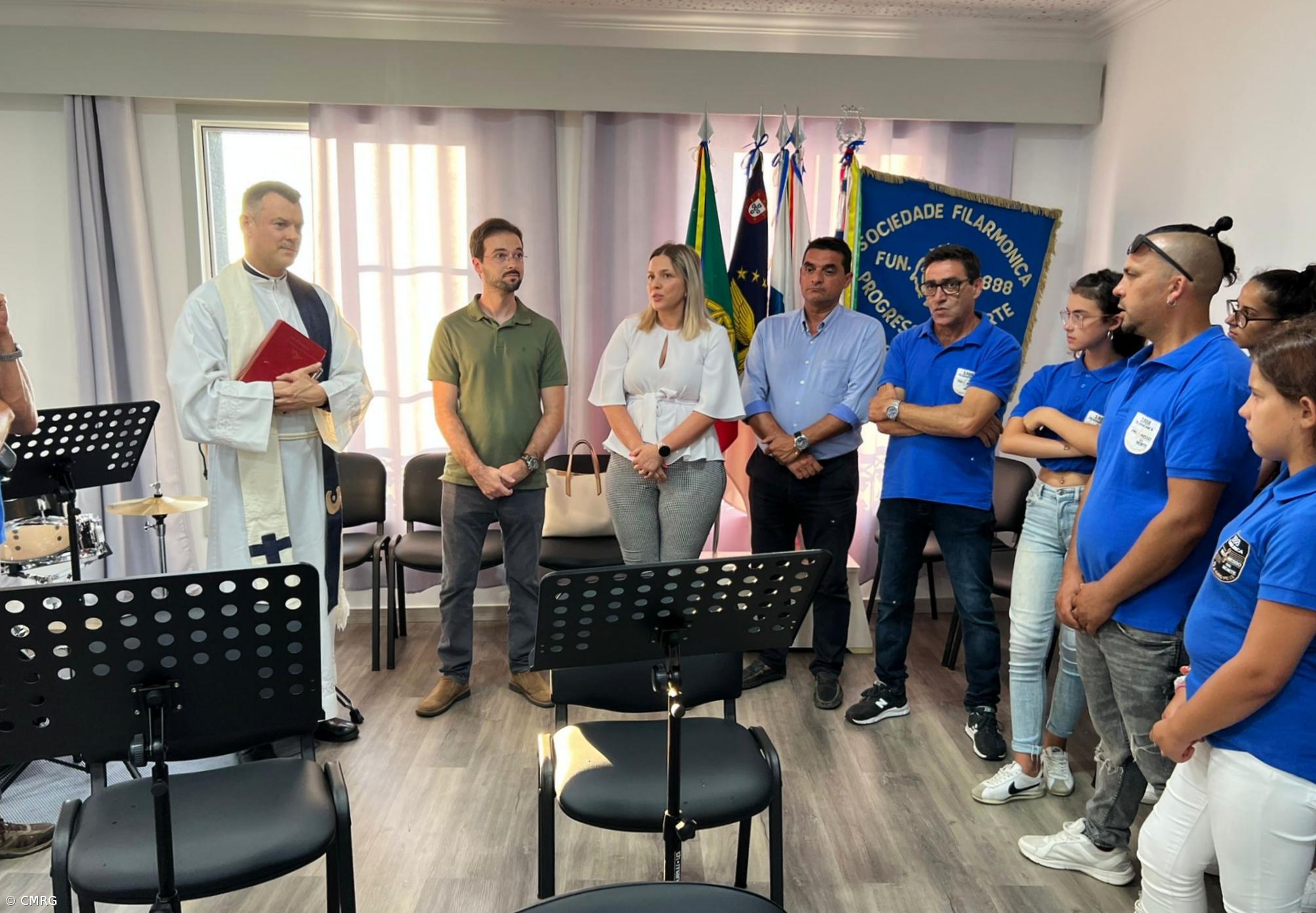 Inauguradas obras de remodelação da sede da Filarmónica Progresso do Norte – Imagem 1