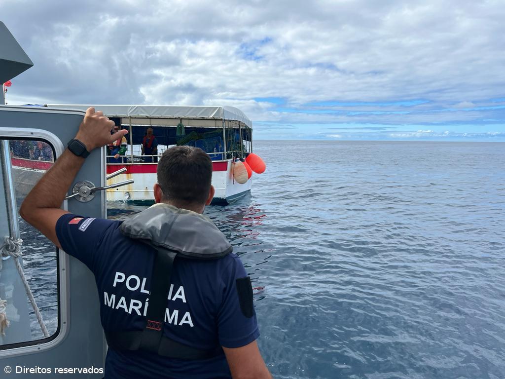 Polícia Marítima apreende cerca de 382 quilos de pescado em Ponta Delgada – Imagem 1