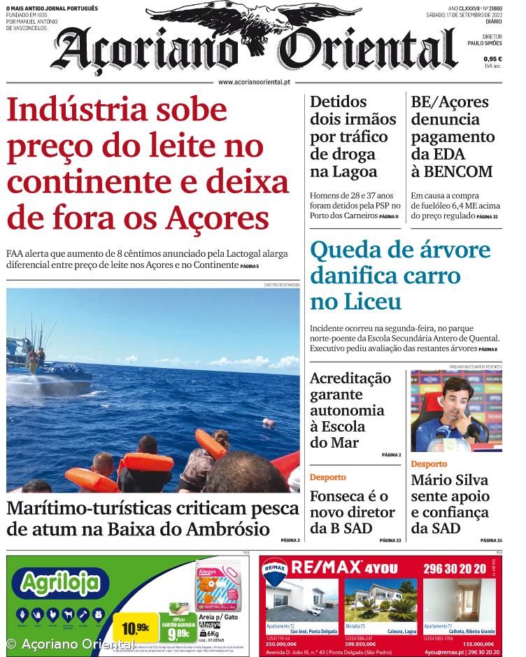 Capa AO 17 setembro 2022 – Imagem 1