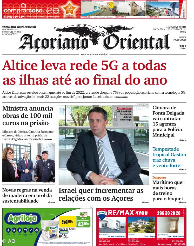 Altice leva rede 5G a todas as ilhas até ao final do ano – Imagem 1
