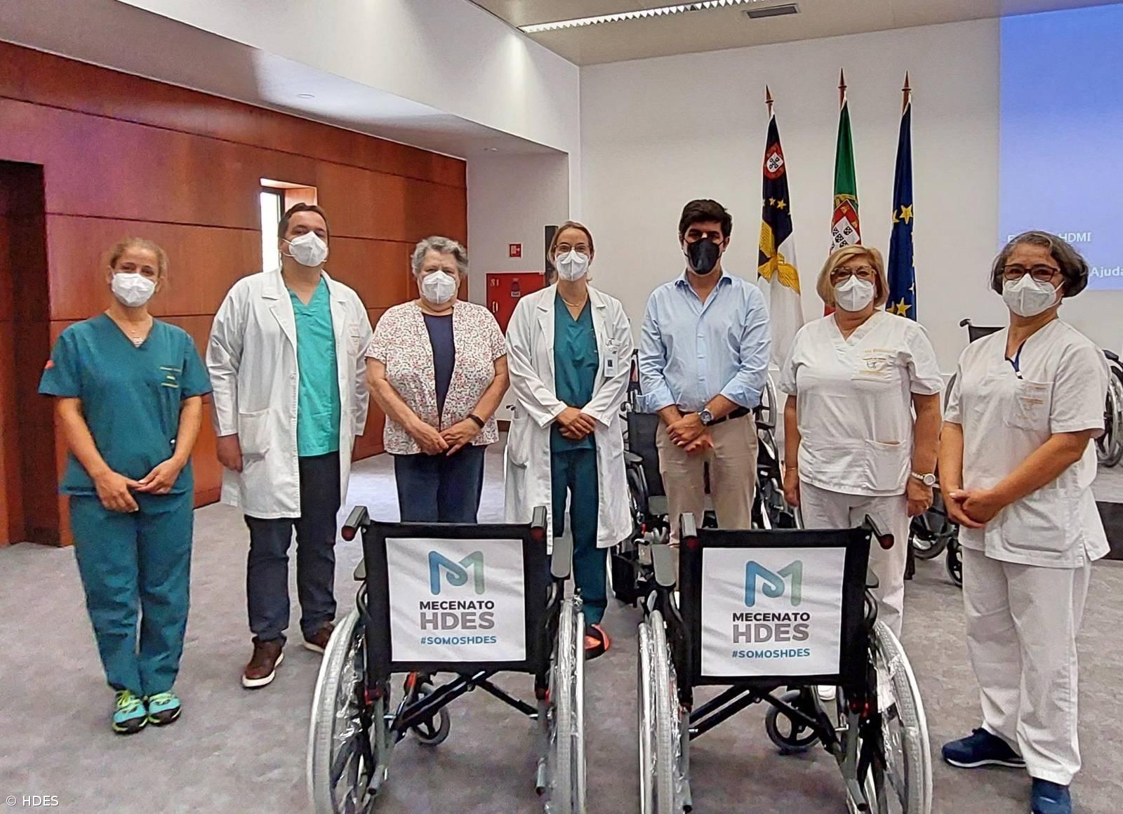 Consulta Externa do HDES recebe donativo de 12 cadeiras de rodas – Imagem 1