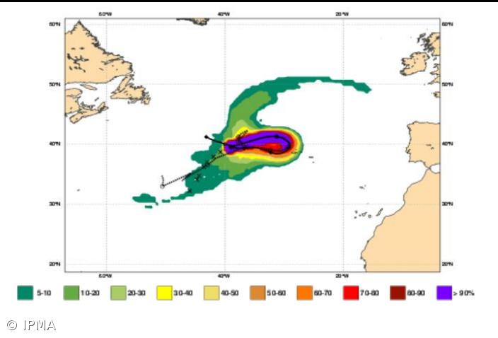 Tempestade provoca chuva e rajadas de vento nos grupos Central e Ocidental dos Açores – Imagem 1