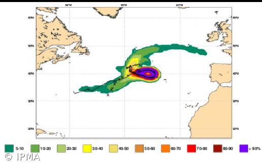Tempestade tropical Gaston aproxima-se da ilha das Flores  – Imagem 1