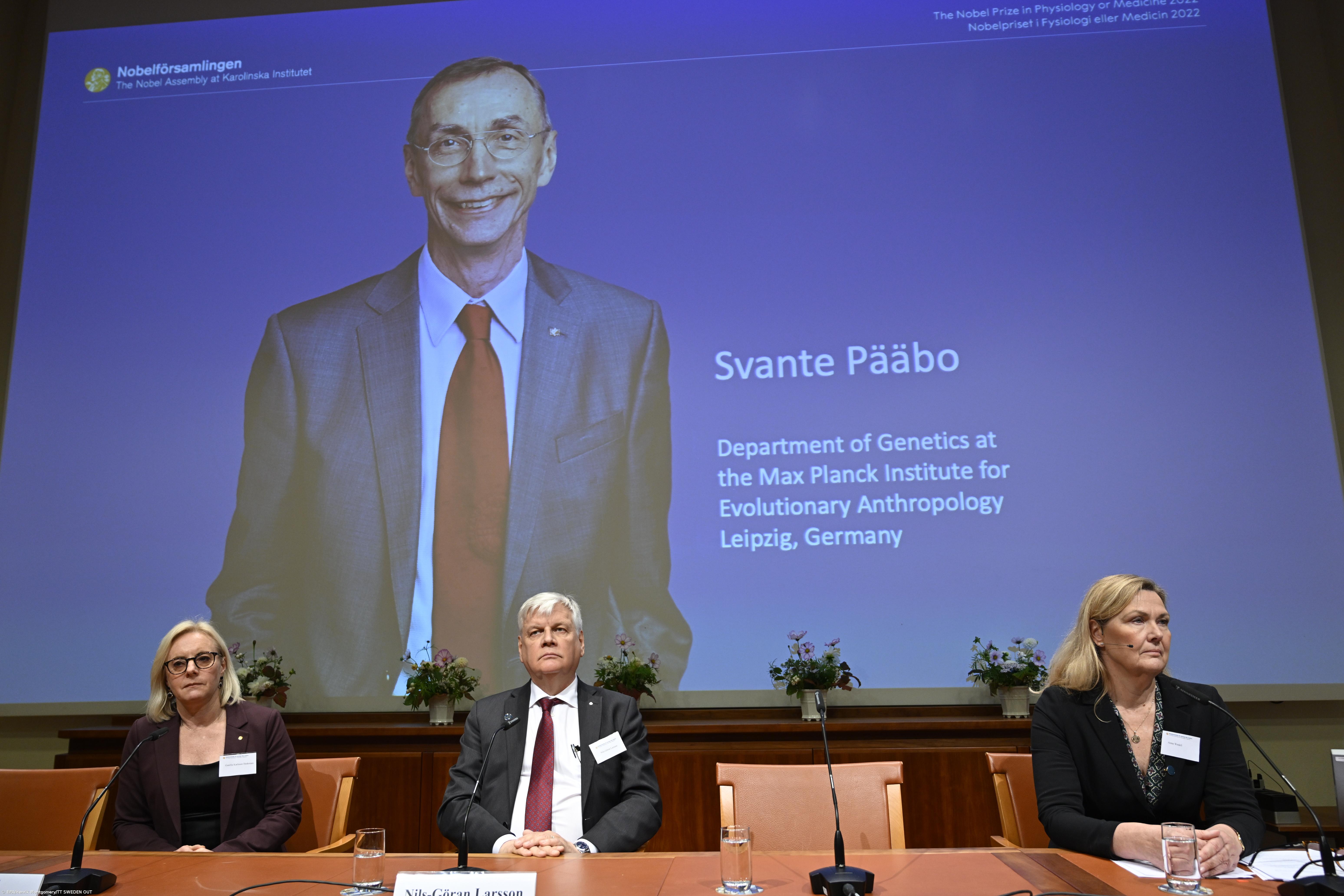 Nobel da Medicina atribuído ao sueco Svante Pääbo – Imagem 1