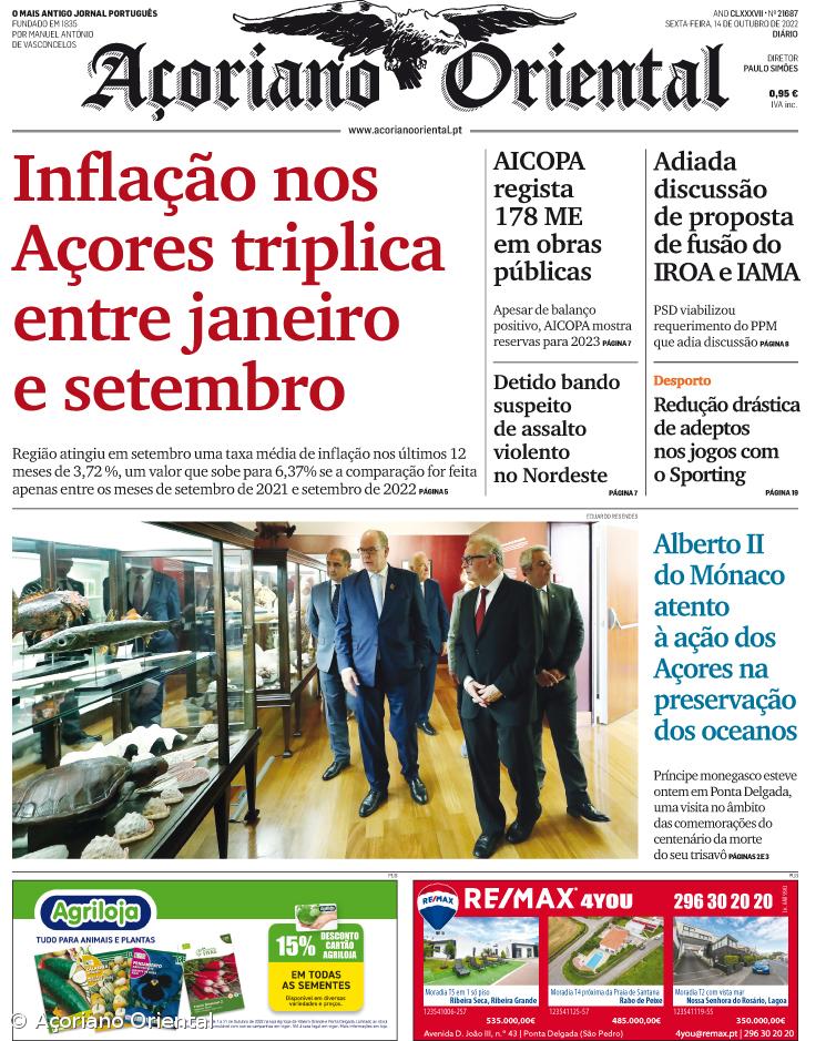 Capa AO 13 outubro 2022 – Imagem 1