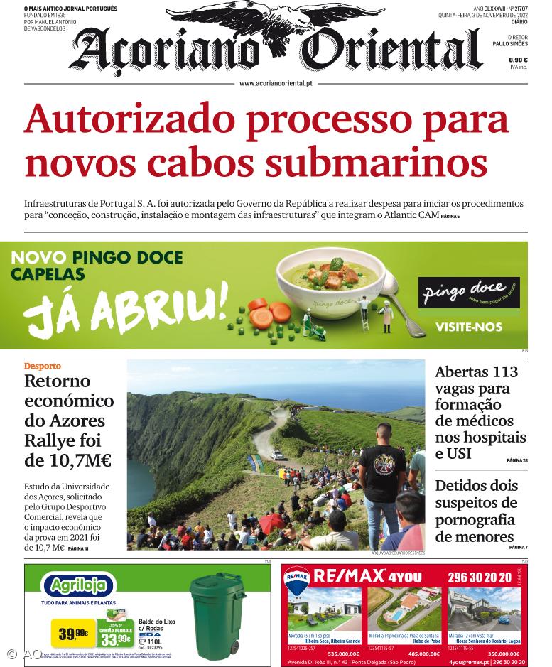 Autorizado processo para novos cabos submarinos – Imagem 1