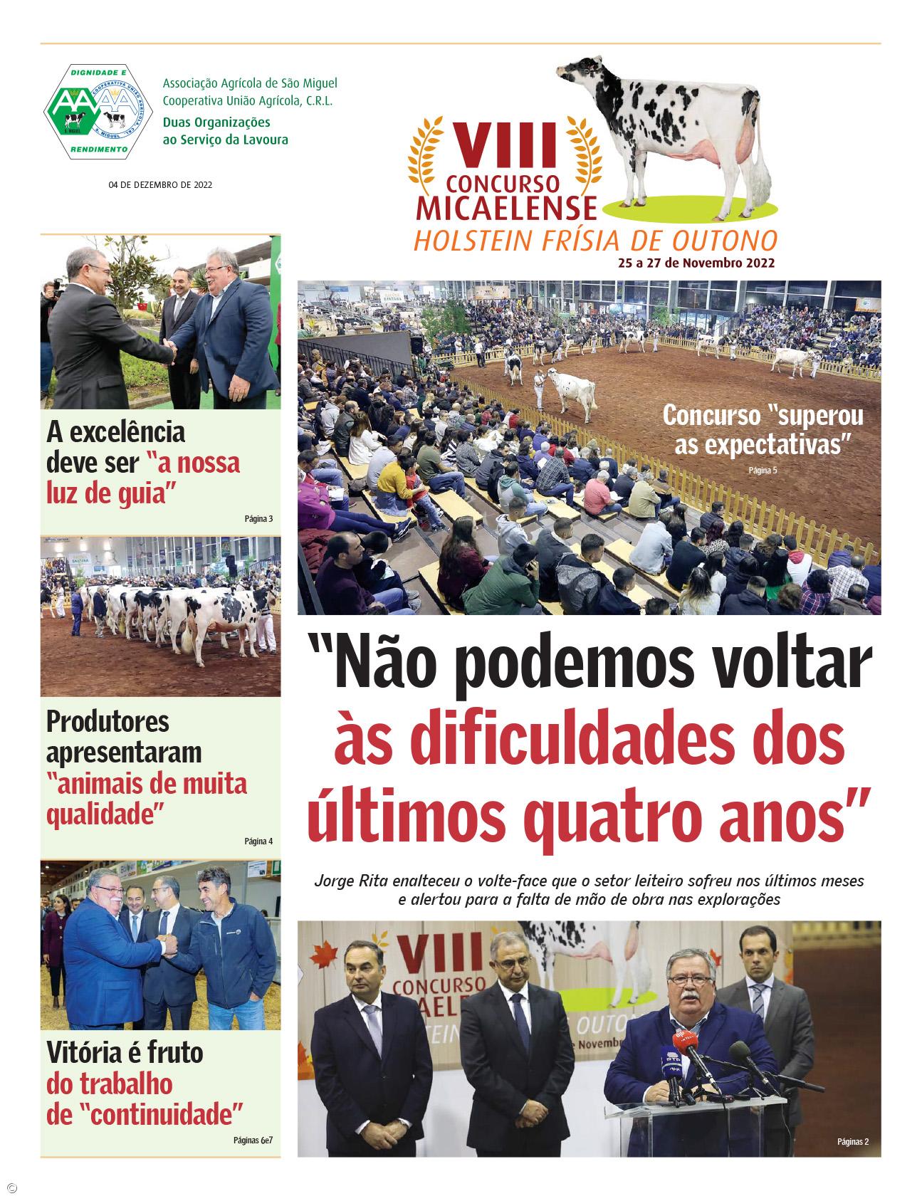 VIII Concurso Micaelense Holstein Frísia de Outono – Imagem 1