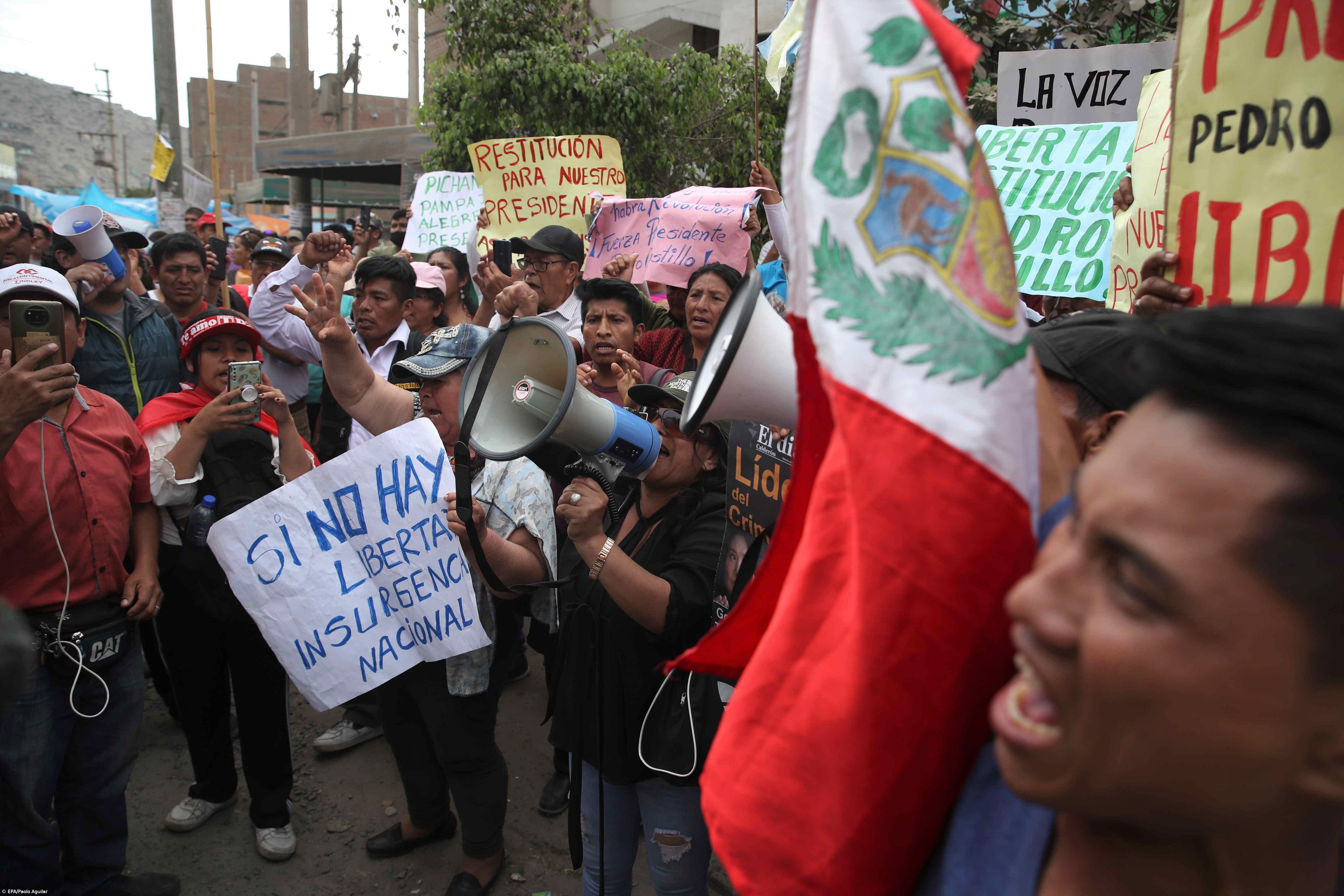Manifestantes ocupam central de processamento de gás natural no sul do Peru – Imagem 1