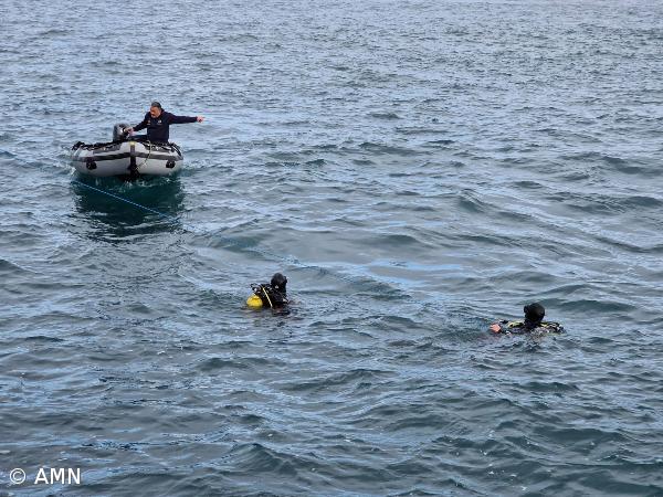 Mergulhadores da Polícia Marítima realizam intervenções no porto das Lajes das Flores – Imagem 1