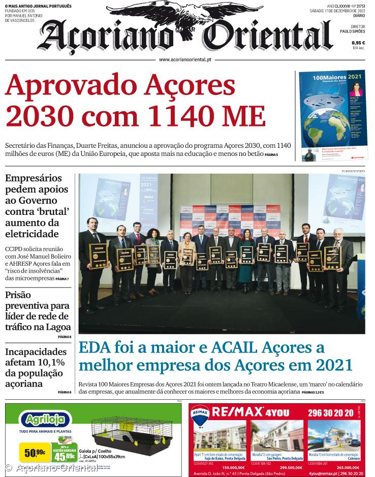 Capa AO 17 dezembro 2022 – Imagem 1
